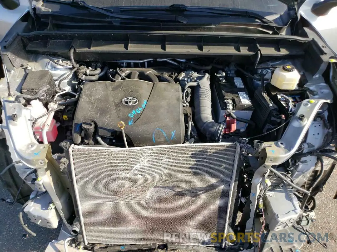 12 Фотография поврежденного автомобиля 5TDJZRBH4MS059458 TOYOTA HIGHLANDER 2021