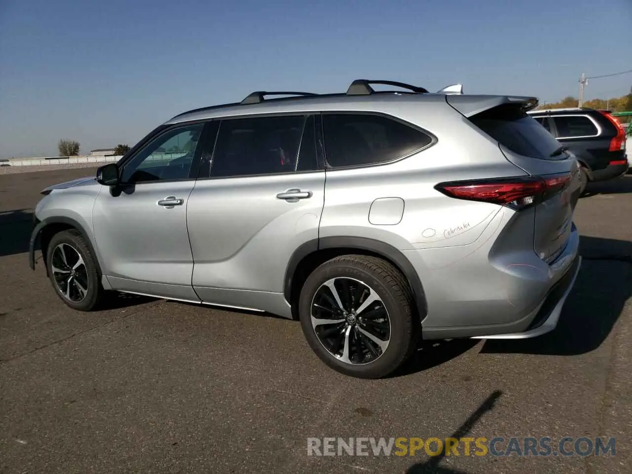 2 Фотография поврежденного автомобиля 5TDJZRBH4MS059458 TOYOTA HIGHLANDER 2021