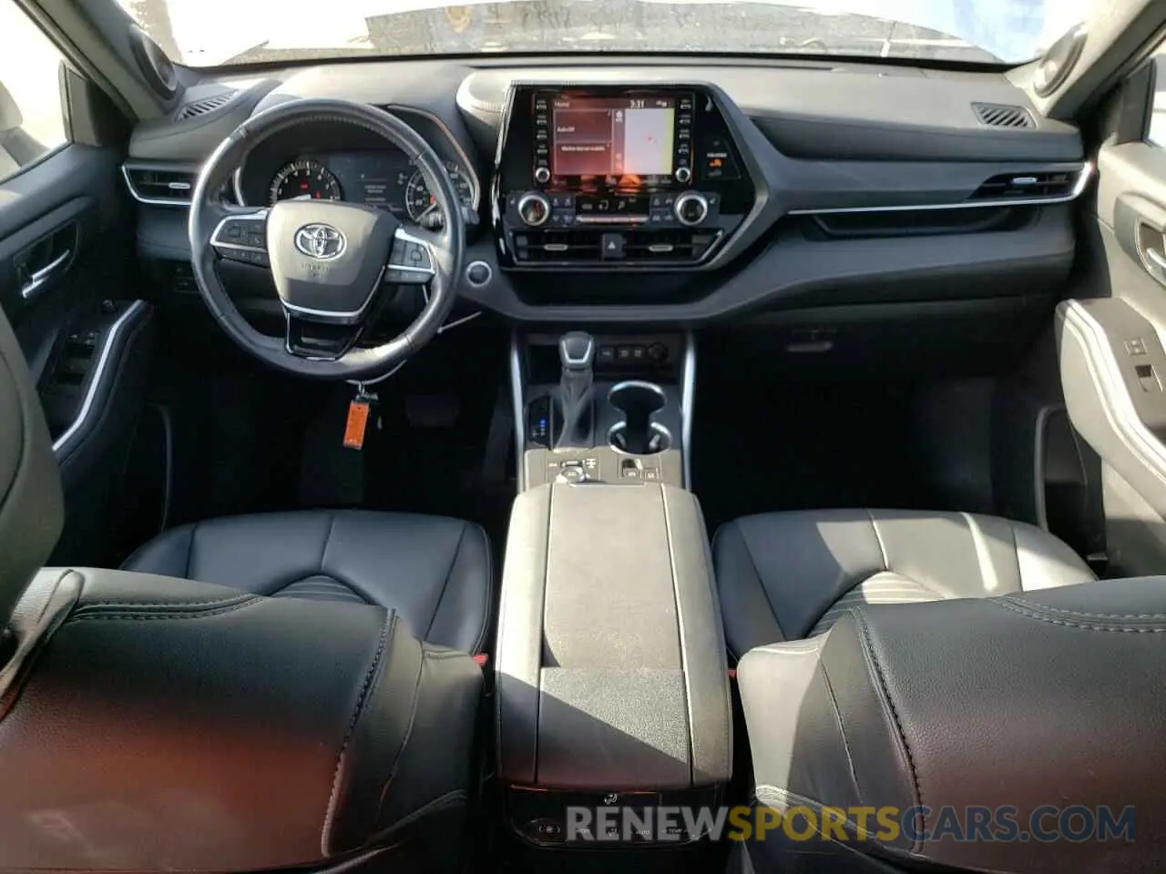 8 Фотография поврежденного автомобиля 5TDJZRBH4MS059458 TOYOTA HIGHLANDER 2021