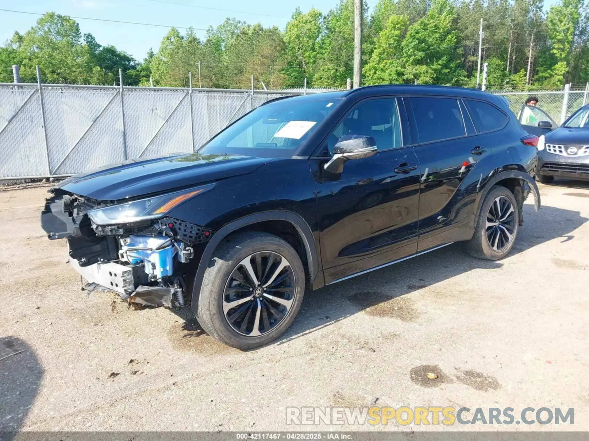 2 Фотография поврежденного автомобиля 5TDJZRBH4MS070542 TOYOTA HIGHLANDER 2021