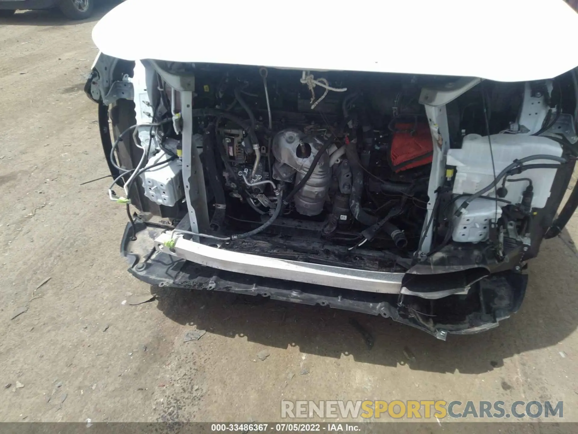 6 Фотография поврежденного автомобиля 5TDJZRBH5MS069108 TOYOTA HIGHLANDER 2021