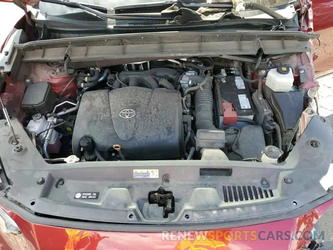 12 Фотография поврежденного автомобиля 5TDJZRBH5MS142879 TOYOTA HIGHLANDER 2021