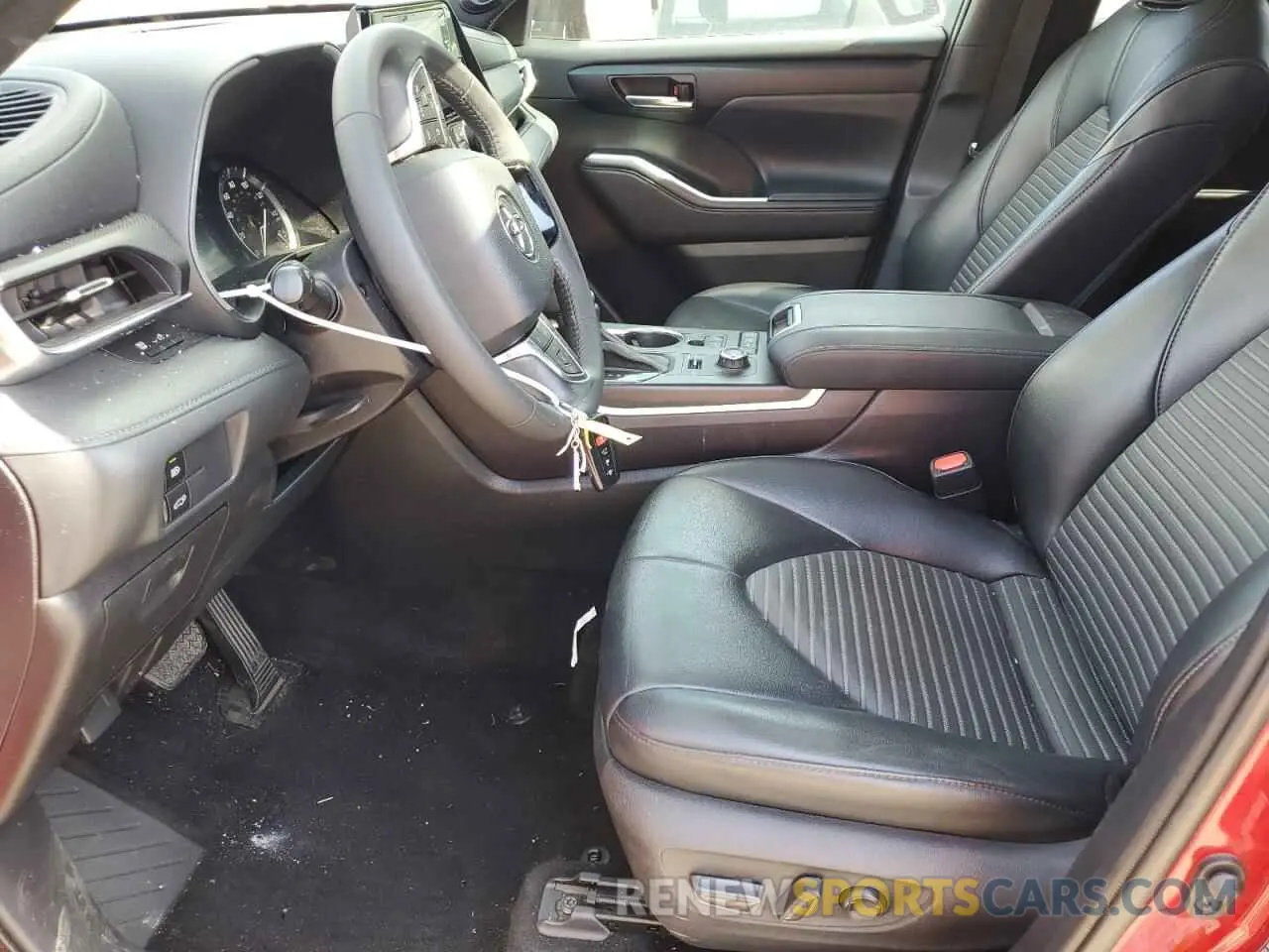 7 Фотография поврежденного автомобиля 5TDJZRBH5MS142879 TOYOTA HIGHLANDER 2021