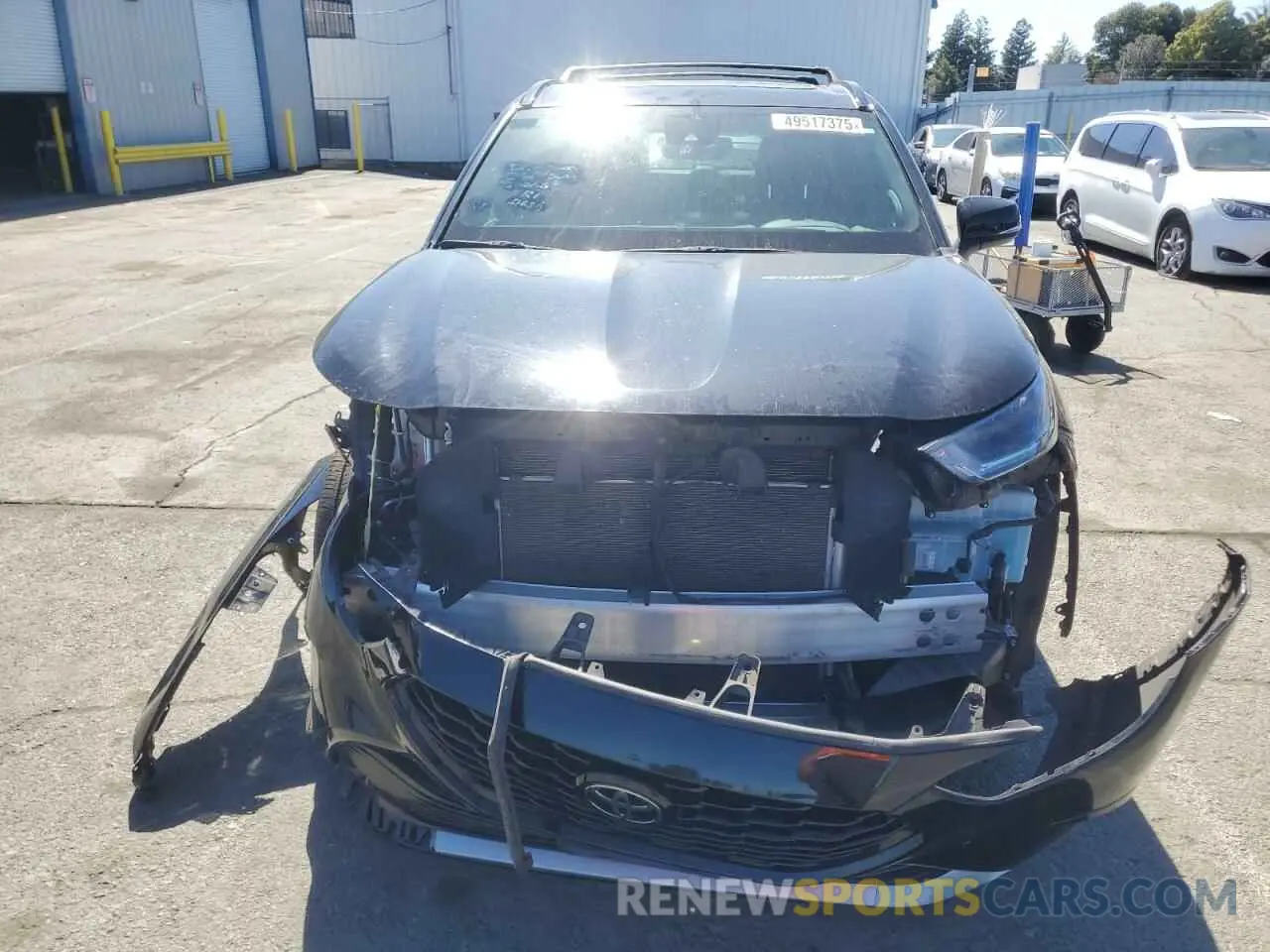 5 Photograph of a damaged car 5TDJZRBH6MS147153 TOYOTA HIGHLANDER 2021