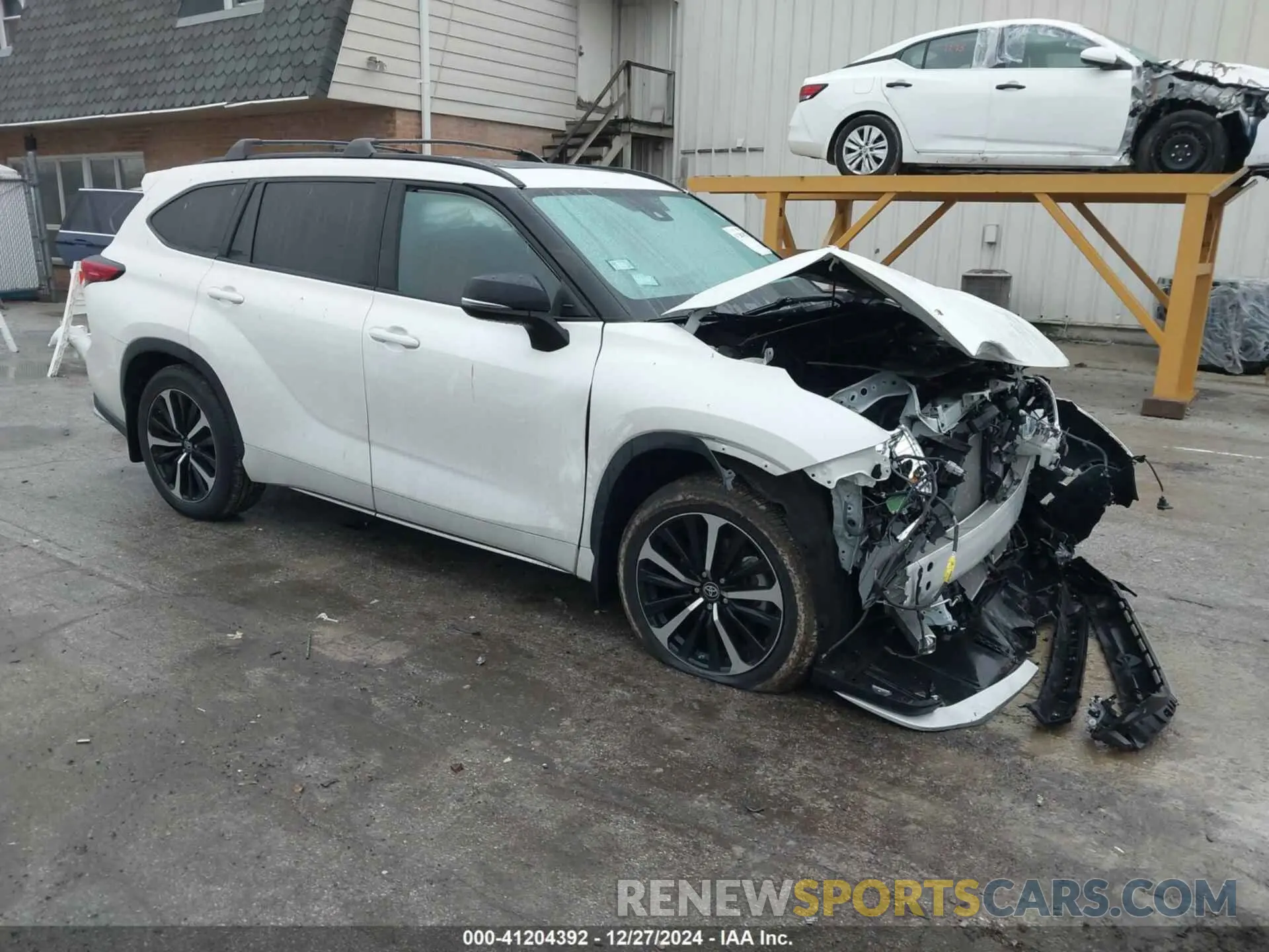 1 Фотография поврежденного автомобиля 5TDJZRBH7MS119880 TOYOTA HIGHLANDER 2021