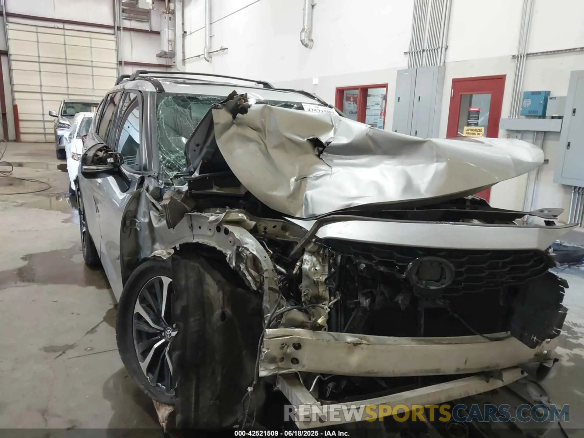 12 Фотография поврежденного автомобиля 5TDJZRBH8MS072794 TOYOTA HIGHLANDER 2021