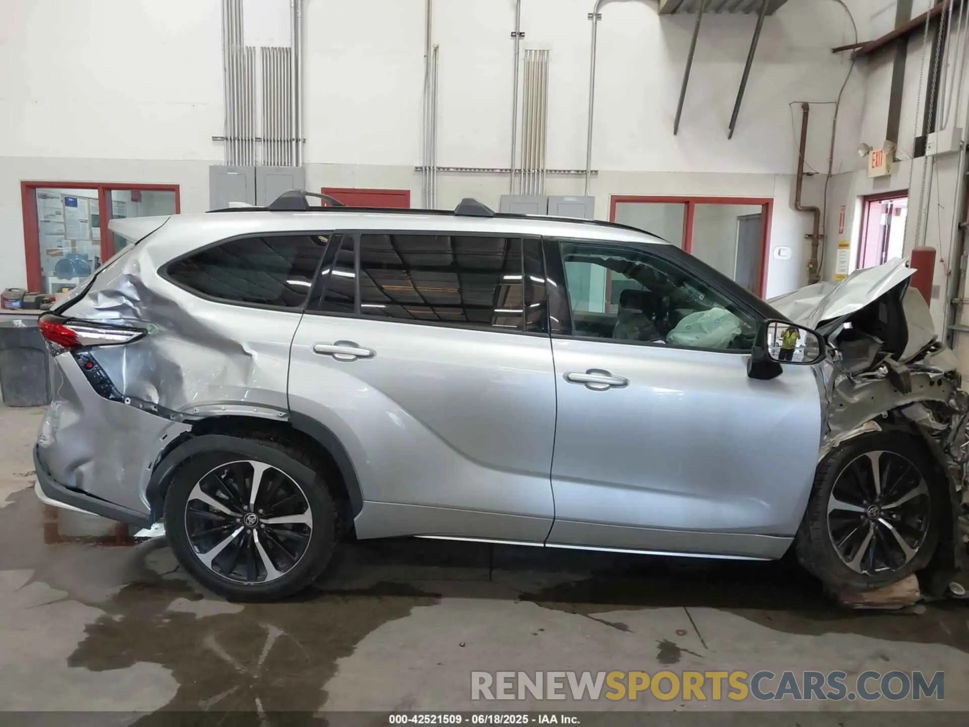 13 Фотография поврежденного автомобиля 5TDJZRBH8MS072794 TOYOTA HIGHLANDER 2021
