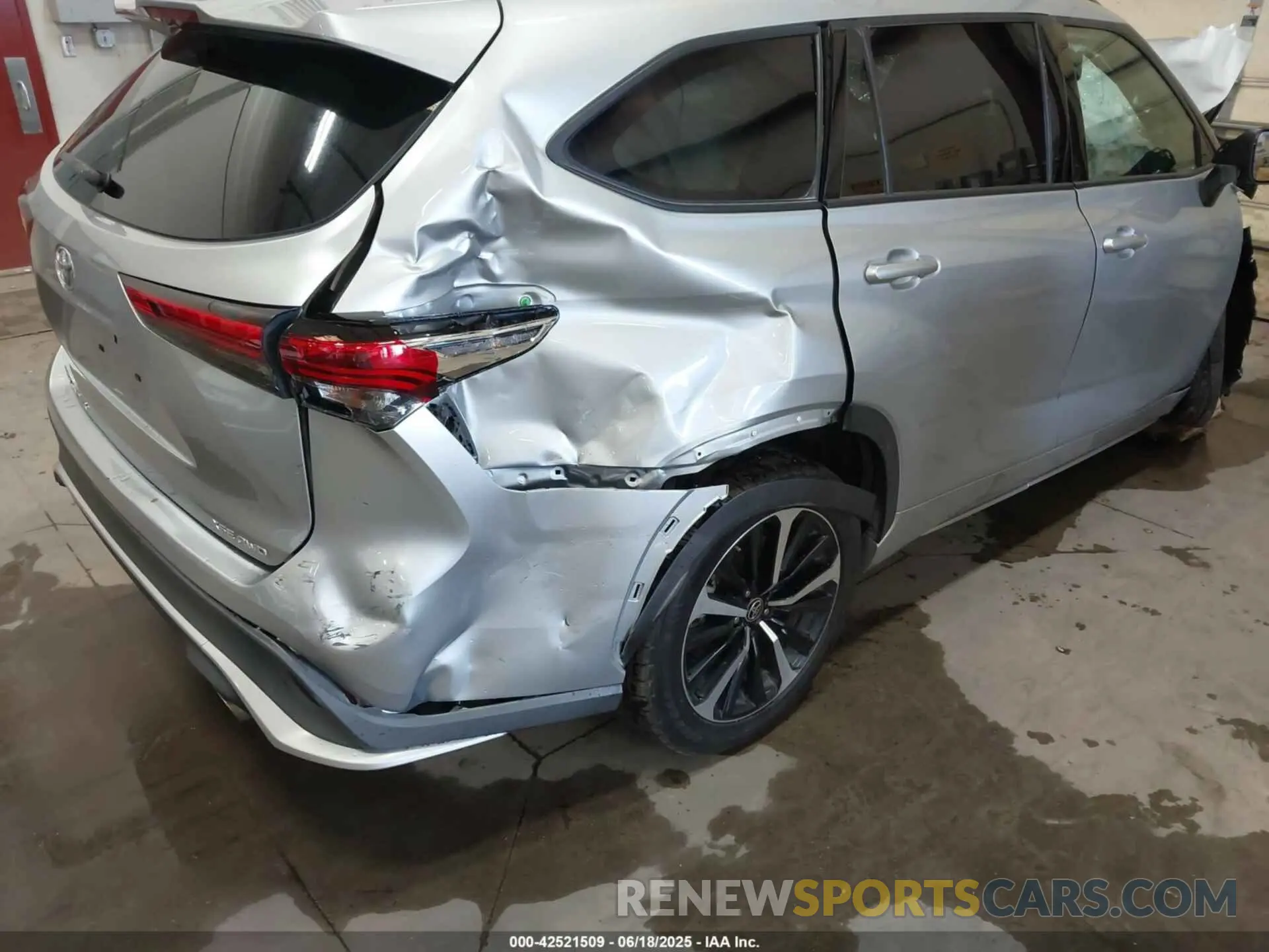 19 Фотография поврежденного автомобиля 5TDJZRBH8MS072794 TOYOTA HIGHLANDER 2021