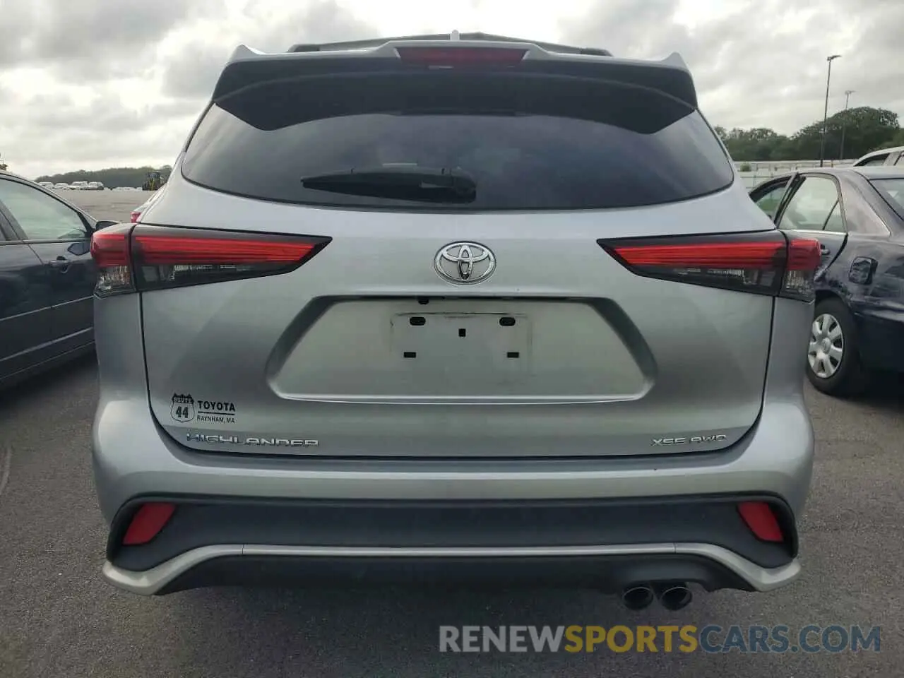 6 Photograph of a damaged car 5TDJZRBHXMS075065 TOYOTA HIGHLANDER 2021