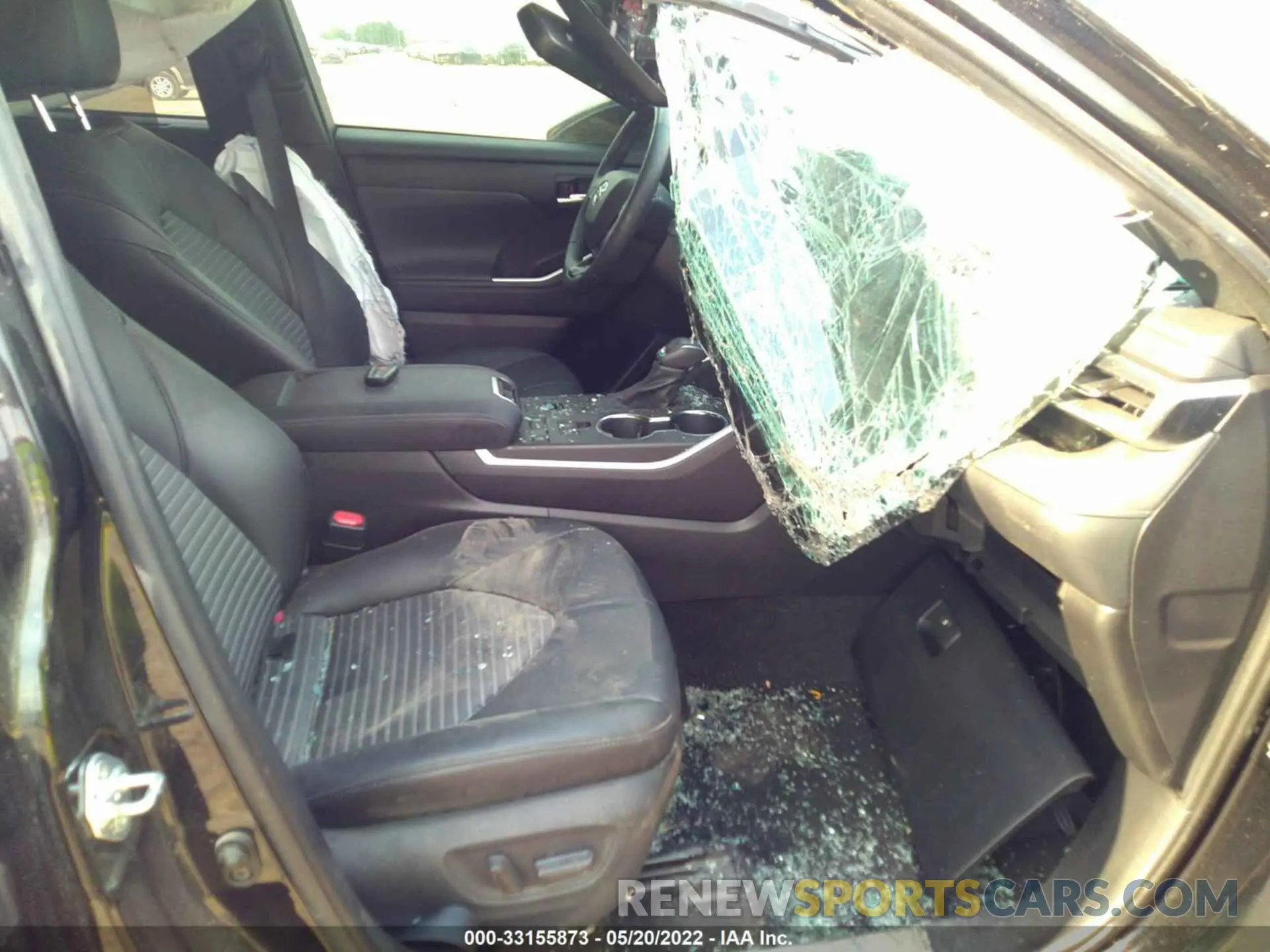 5 Photograph of a damaged car 5TDLZRAH3MS067061 TOYOTA HIGHLANDER 2021
