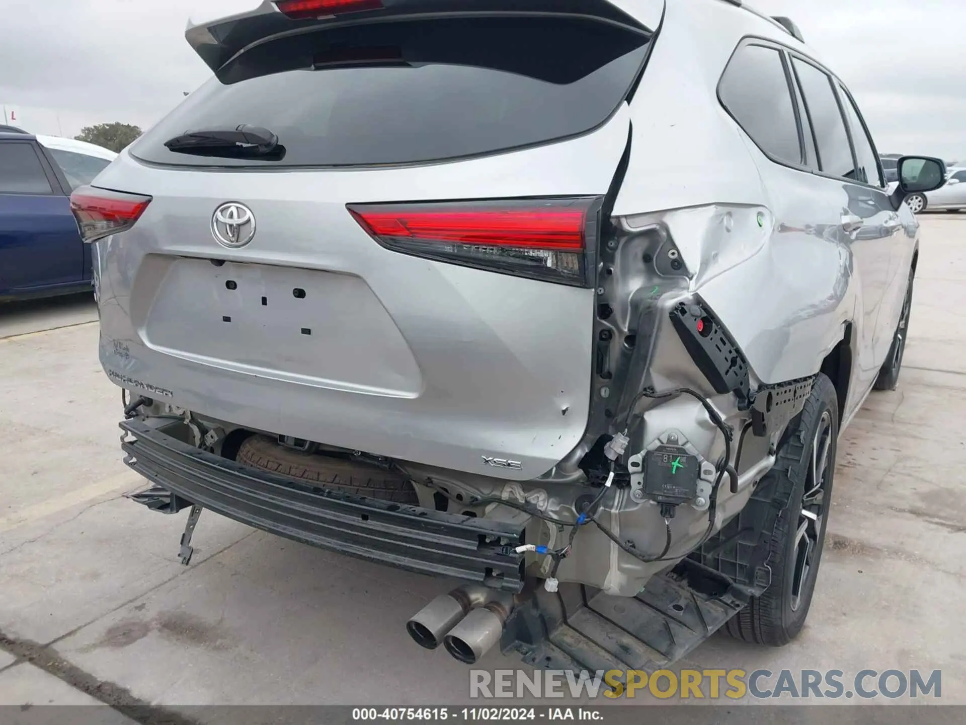 6 Фотография поврежденного автомобиля 5TDLZRAH5MS087411 TOYOTA HIGHLANDER 2021