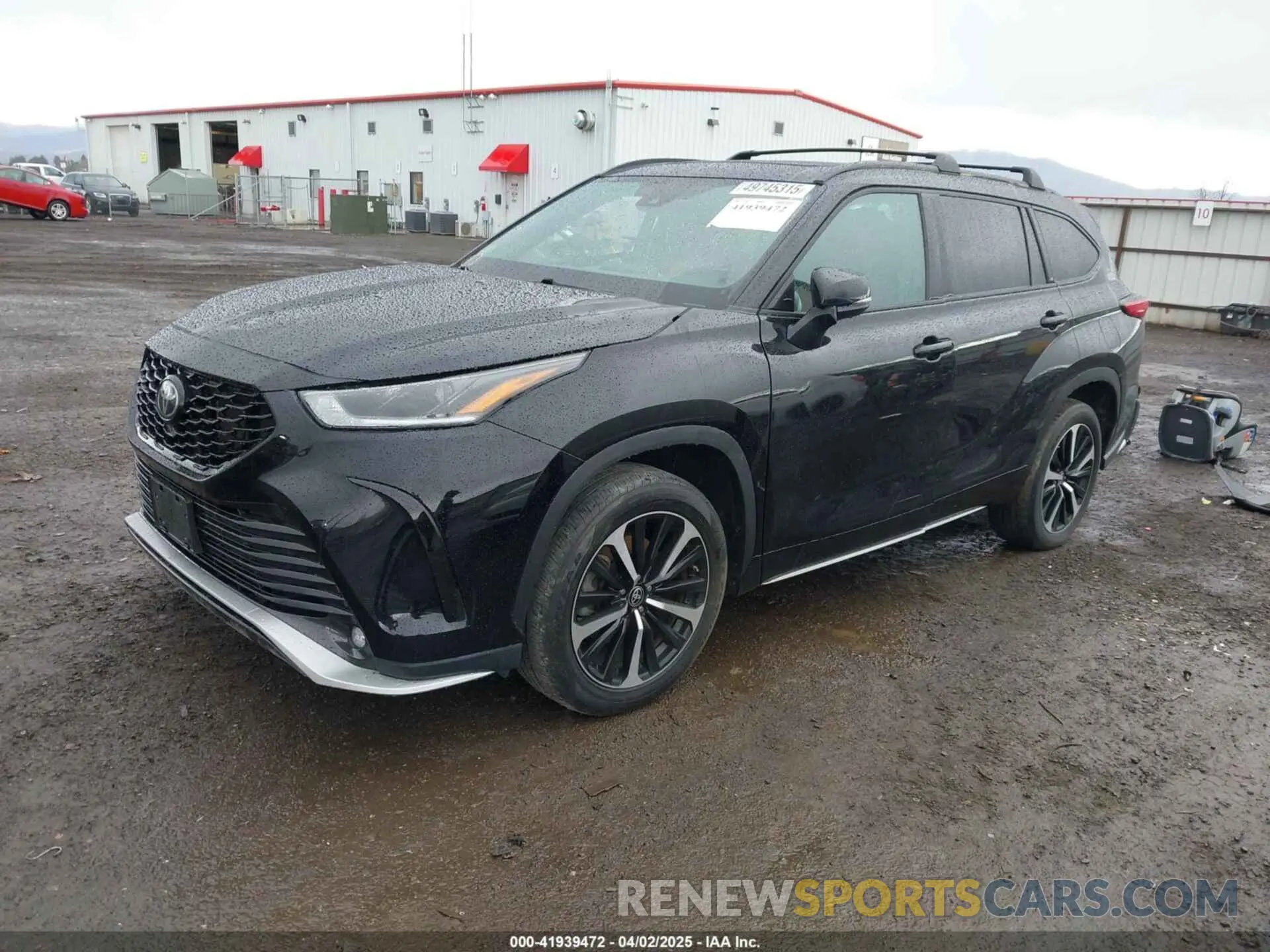 2 Фотография поврежденного автомобиля 5TDLZRBH3MS159477 TOYOTA HIGHLANDER 2021