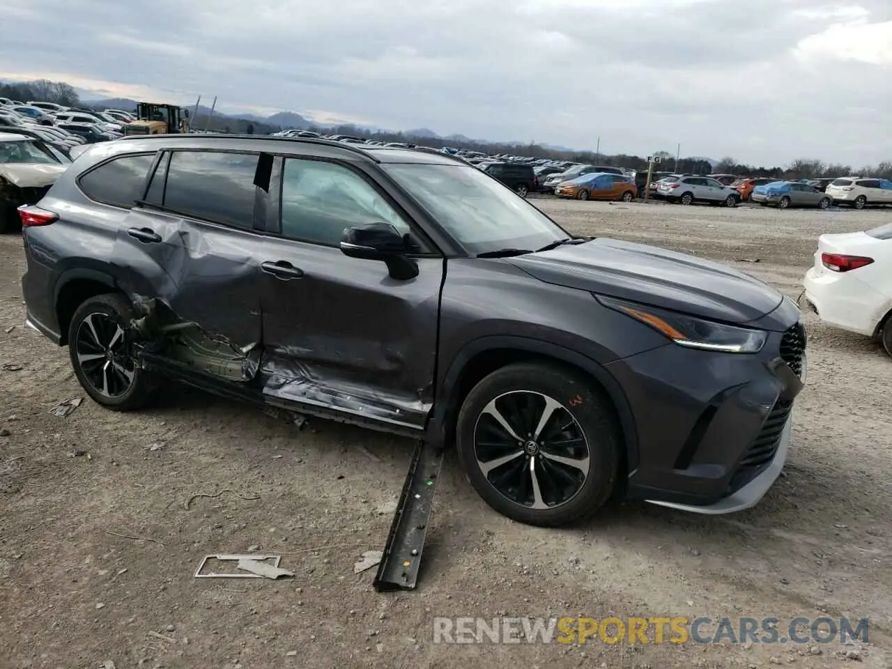 4 Фотография поврежденного автомобиля 5TDLZRBH4MS111888 TOYOTA HIGHLANDER 2021