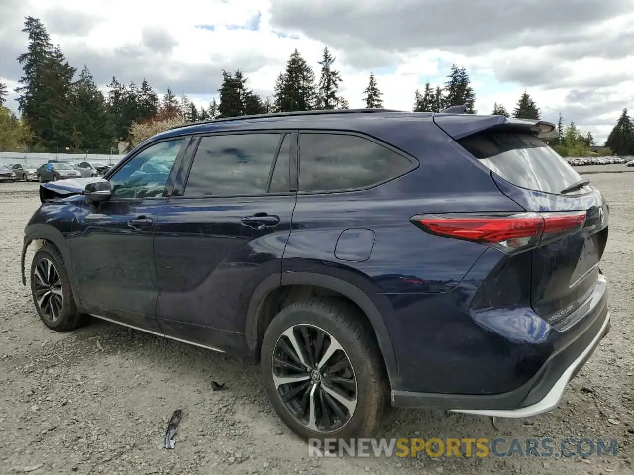 2 Фотография поврежденного автомобиля 5TDLZRBH4MS113995 TOYOTA HIGHLANDER 2021