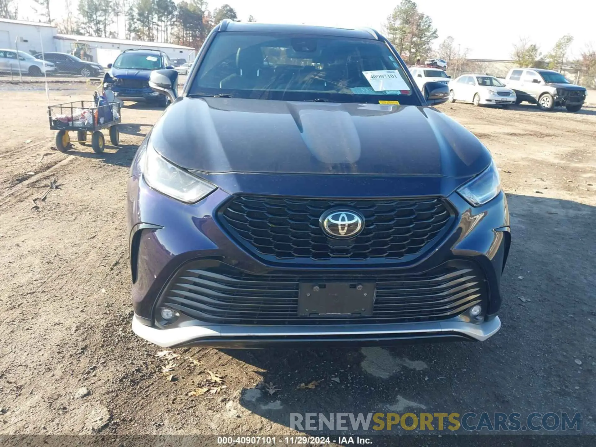 12 Photograph of a damaged car 5TDLZRBH5MS059560 TOYOTA HIGHLANDER 2021
