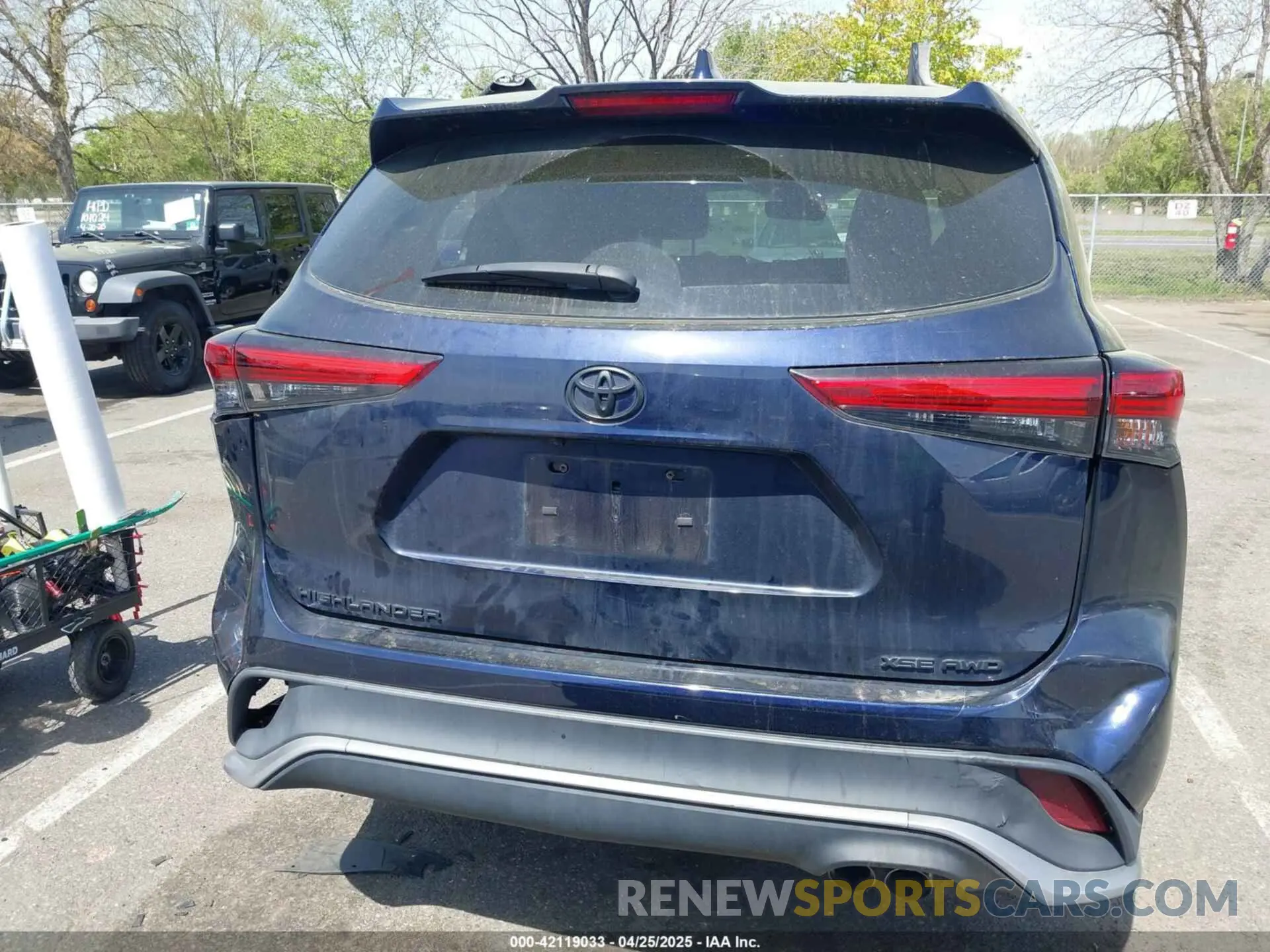 16 Фотография поврежденного автомобиля 5TDLZRBH6MS076951 TOYOTA HIGHLANDER 2021