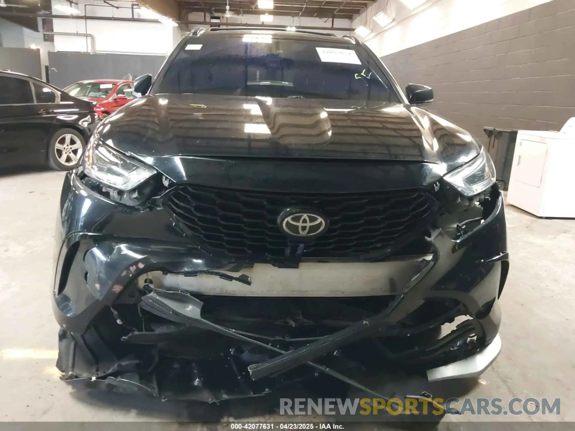 6 Photograph of a damaged car 5TDLZRBH8MS153139 TOYOTA HIGHLANDER 2021