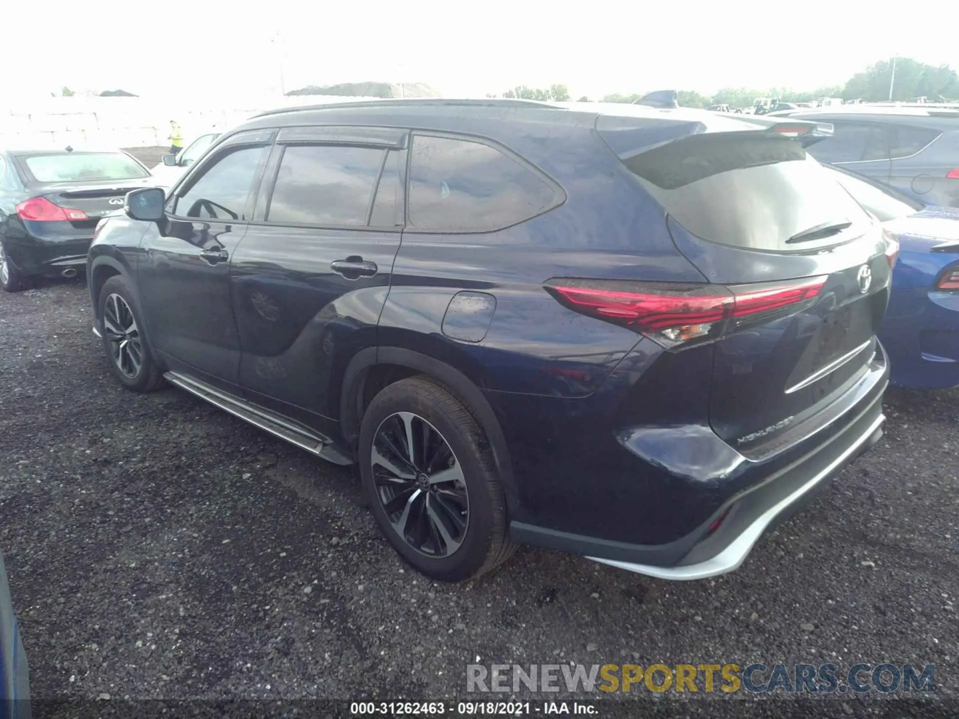 3 Photograph of a damaged car 5TDLZRBHXMS086575 TOYOTA HIGHLANDER 2021