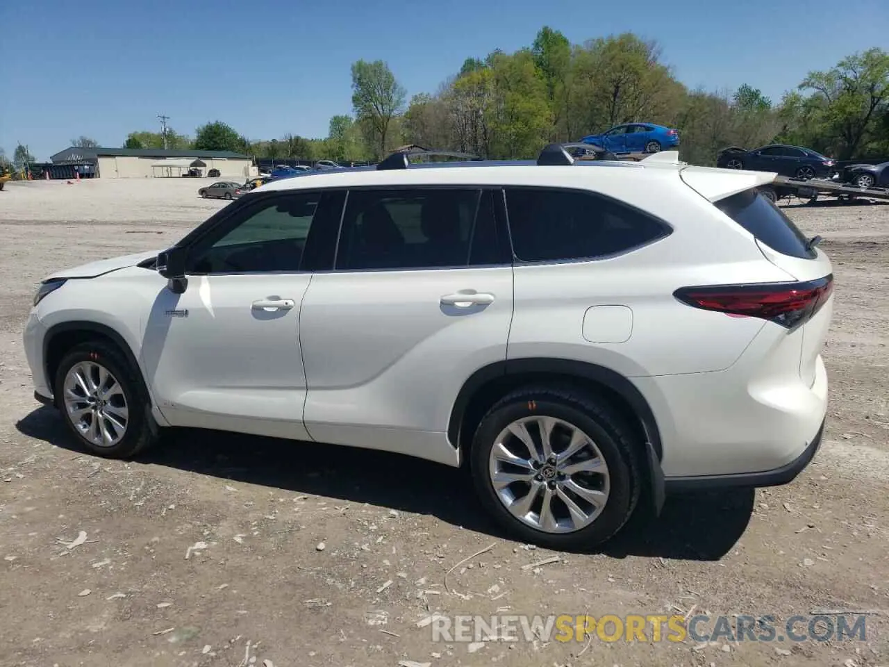 2 Photograph of a damaged car 5TDXBRCH0MS530289 TOYOTA HIGHLANDER 2021