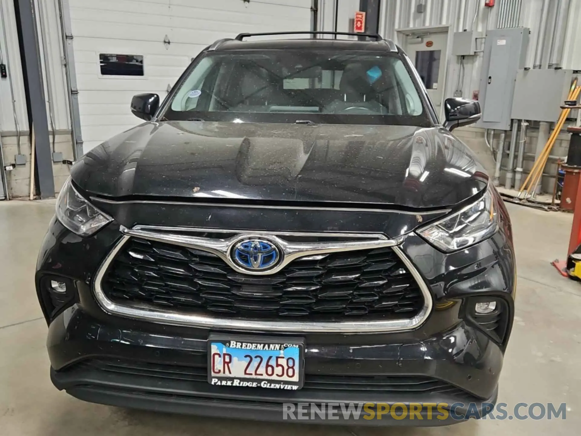 10 Фотография поврежденного автомобиля 5TDXBRCH4MS525449 TOYOTA HIGHLANDER 2021