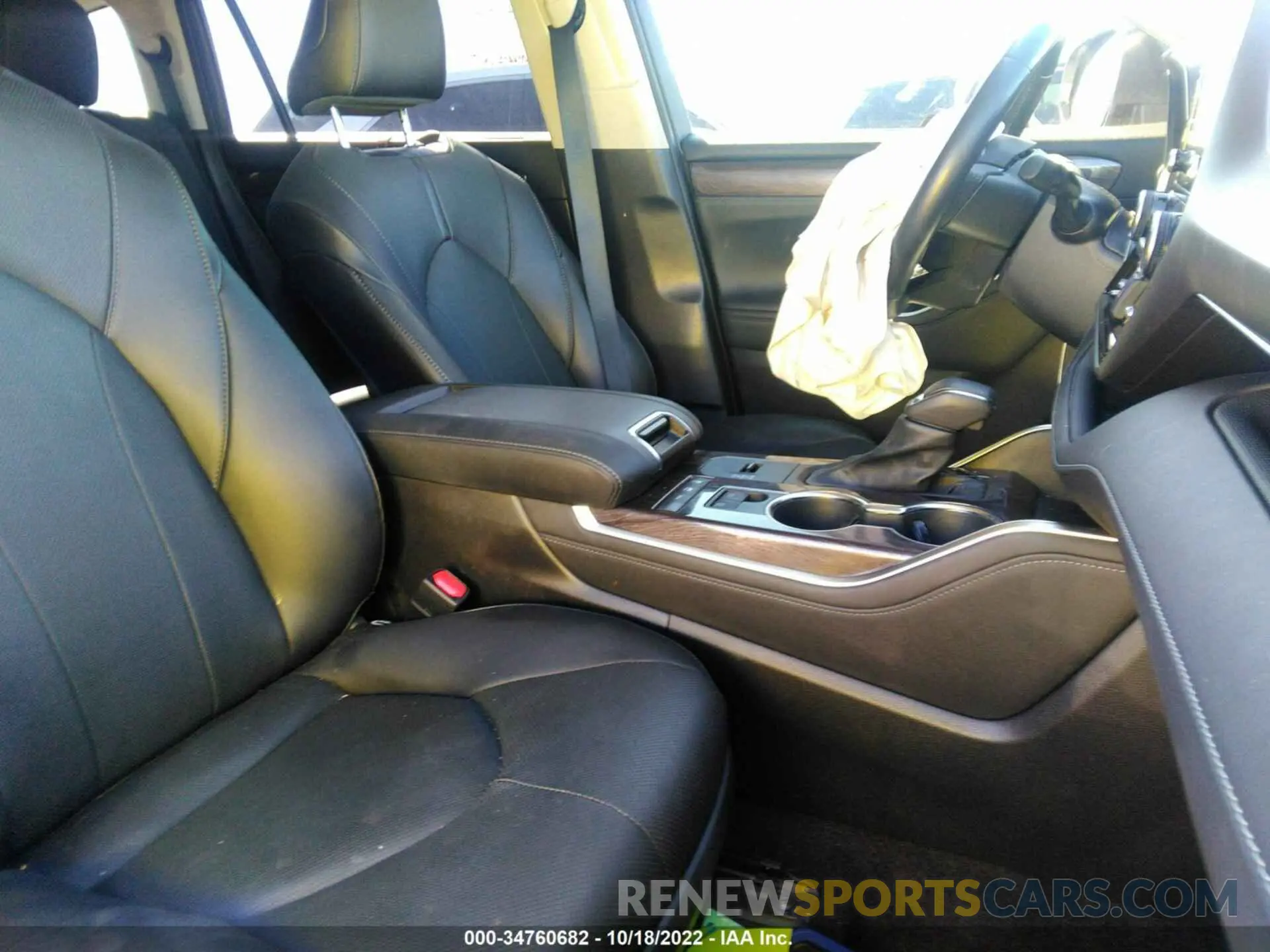 5 Фотография поврежденного автомобиля 5TDXBRCH5MS531826 TOYOTA HIGHLANDER 2021
