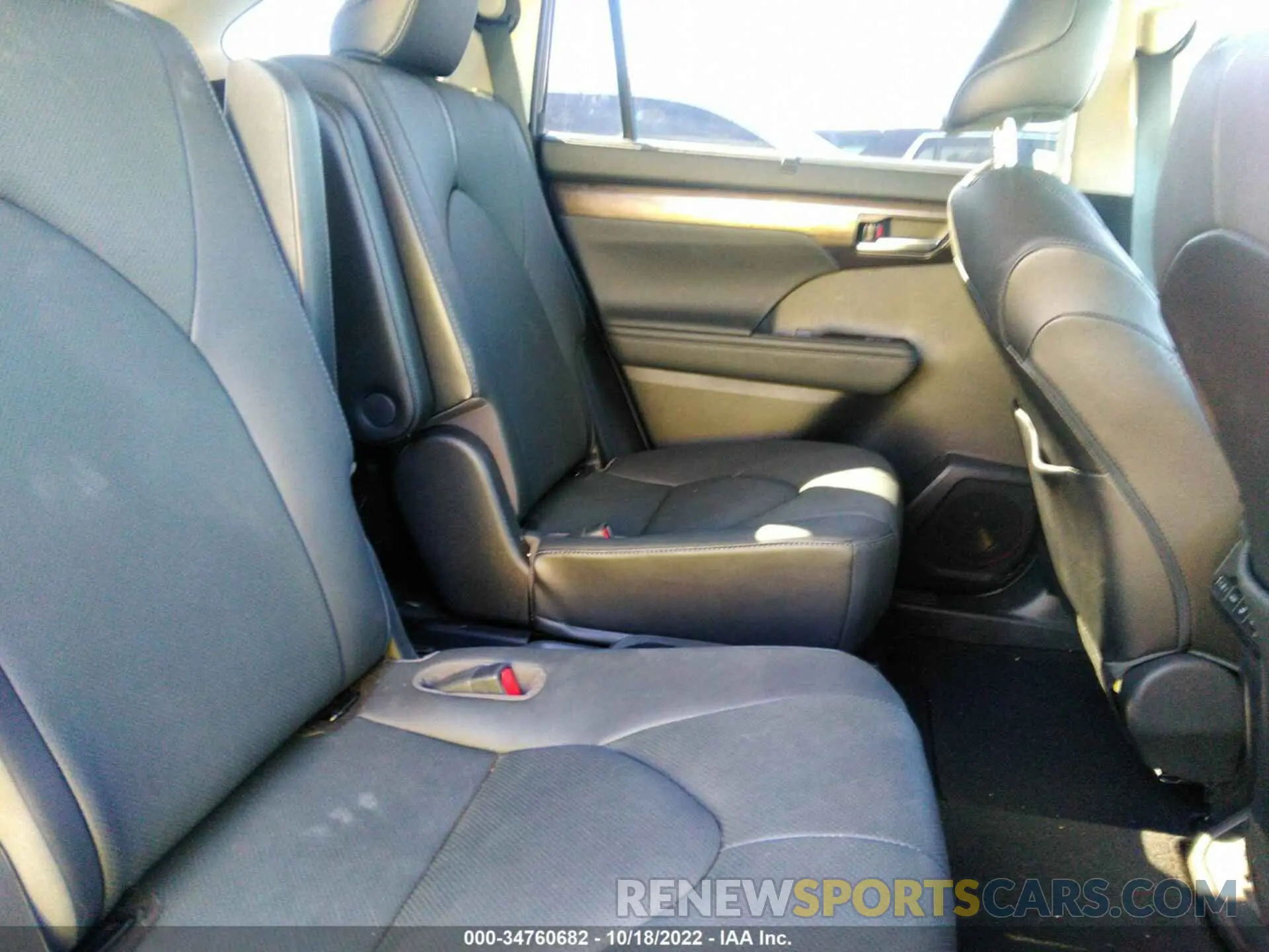 8 Фотография поврежденного автомобиля 5TDXBRCH5MS531826 TOYOTA HIGHLANDER 2021