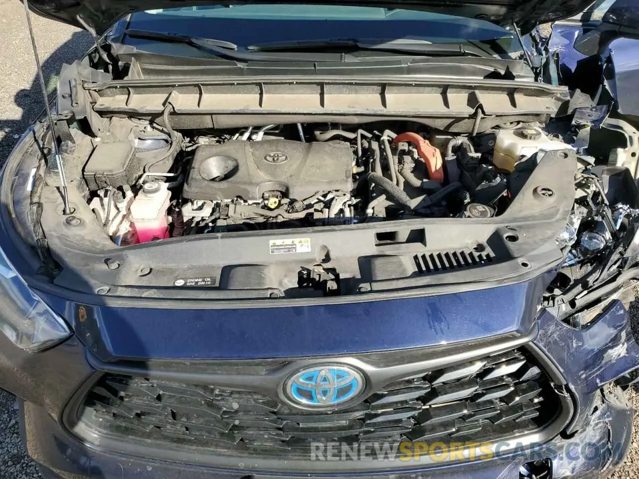 12 Фотография поврежденного автомобиля 5TDXBRCH7MS048435 TOYOTA HIGHLANDER 2021