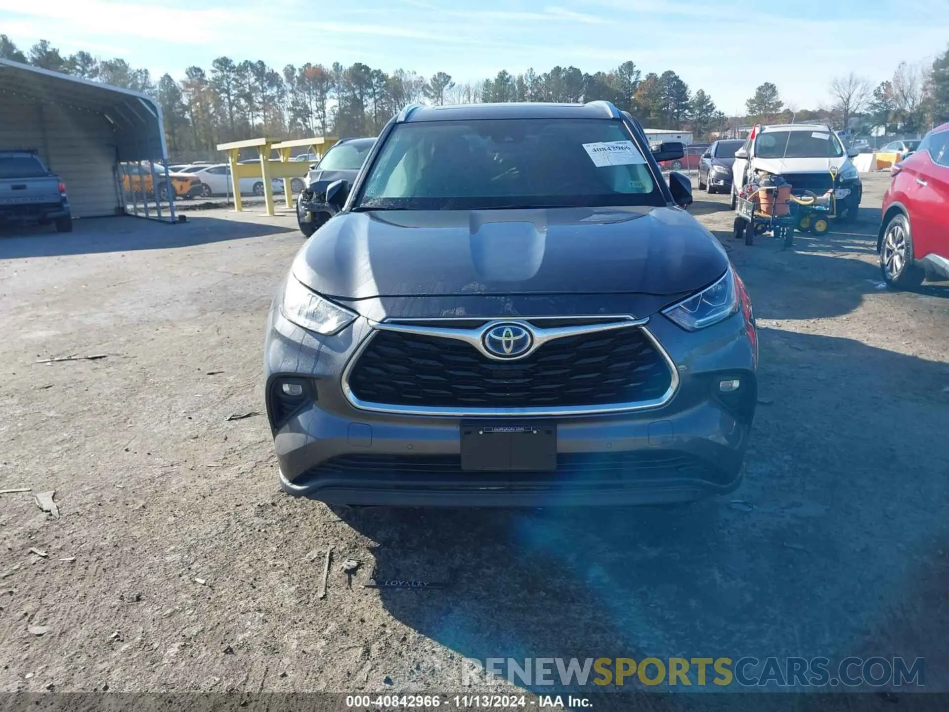 12 Фотография поврежденного автомобиля 5TDXBRCHXMS021200 TOYOTA HIGHLANDER 2021