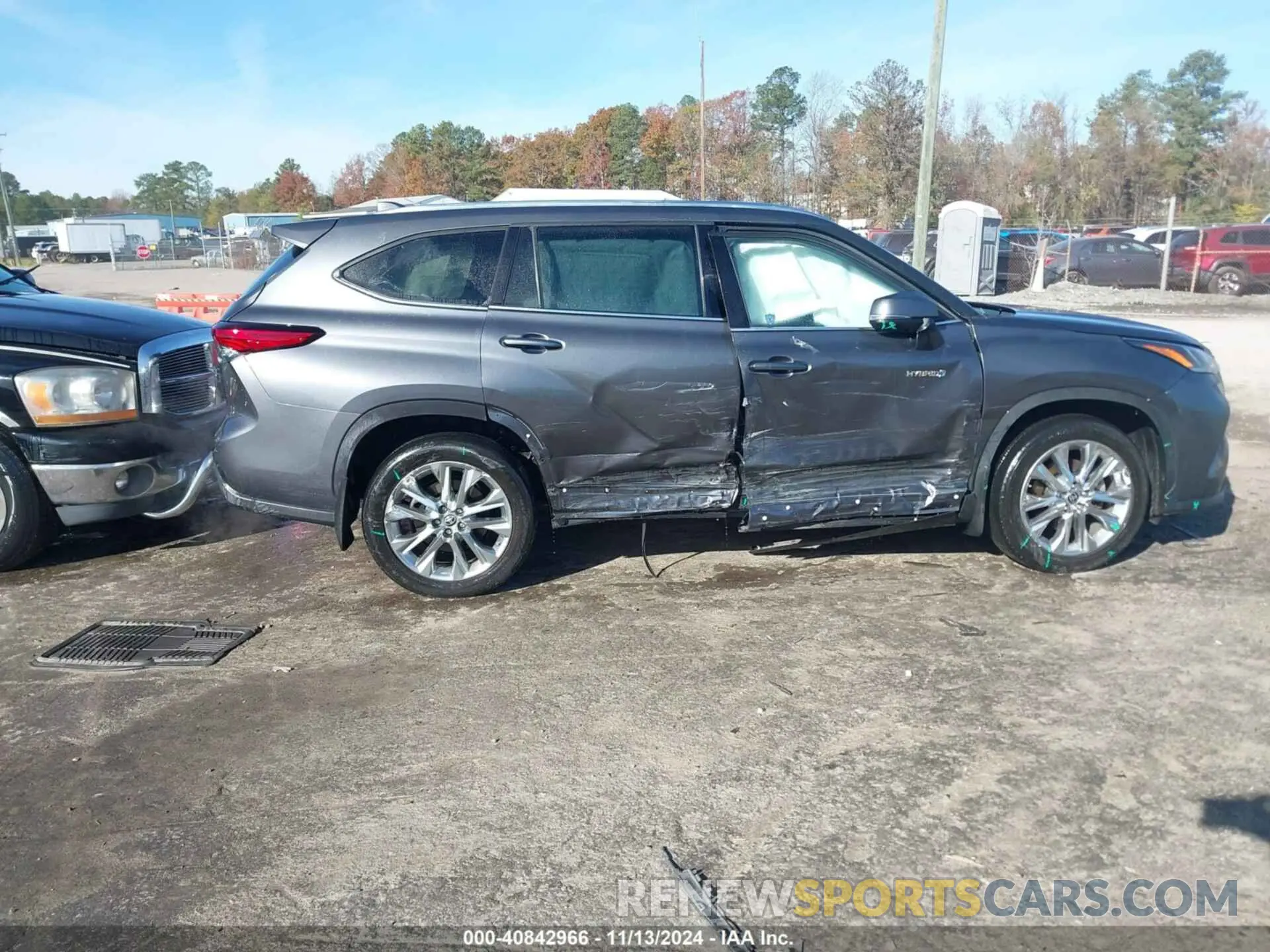 13 Фотография поврежденного автомобиля 5TDXBRCHXMS021200 TOYOTA HIGHLANDER 2021