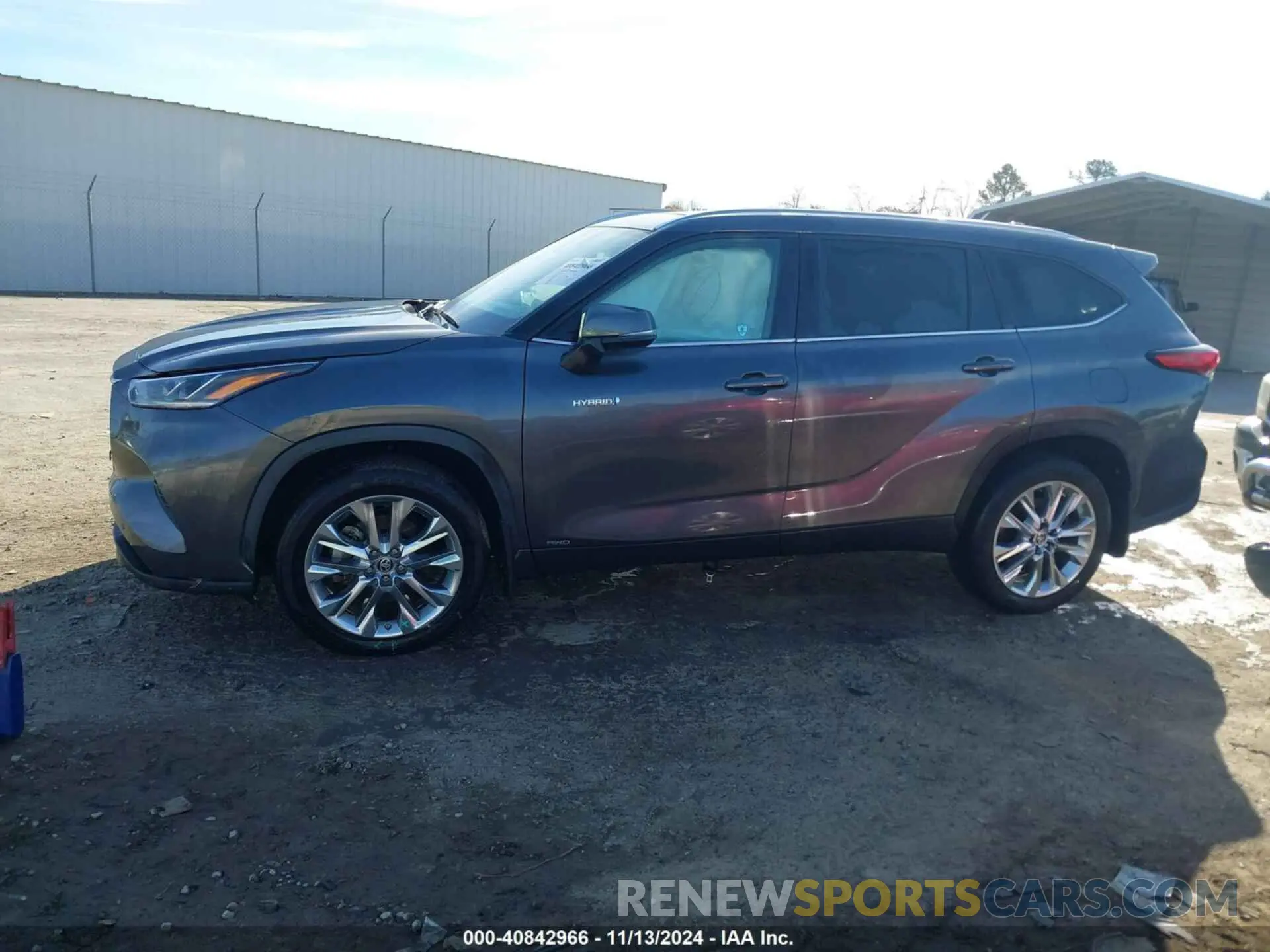 14 Фотография поврежденного автомобиля 5TDXBRCHXMS021200 TOYOTA HIGHLANDER 2021