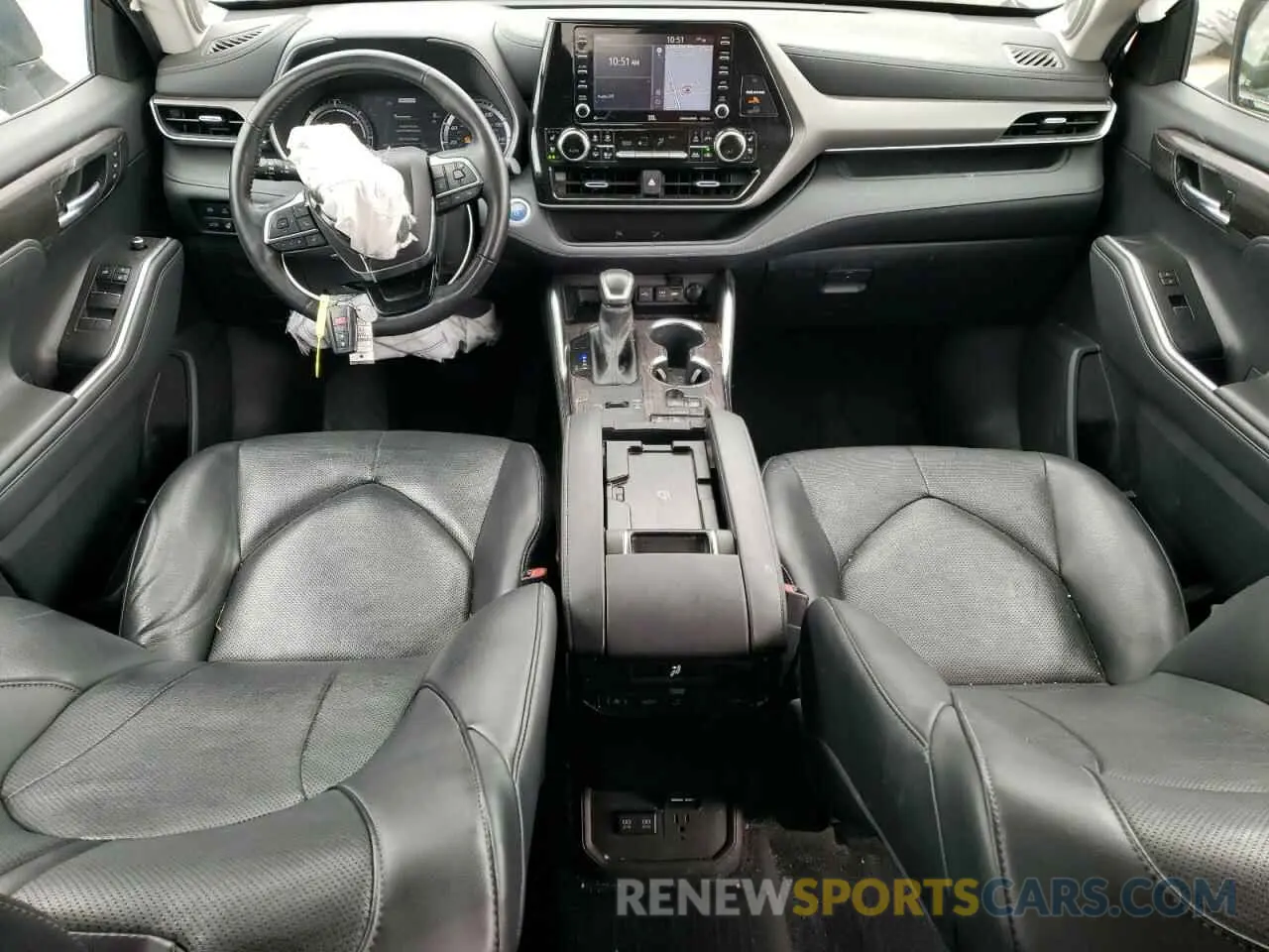 8 Фотография поврежденного автомобиля 5TDYARAH5MS012298 TOYOTA HIGHLANDER 2021