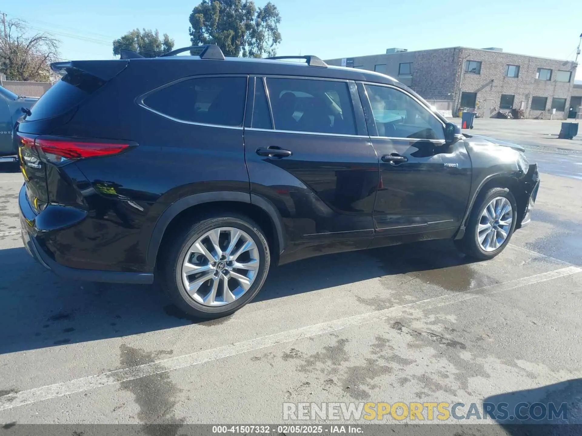 4 Фотография поврежденного автомобиля 5TDYARAH8MS006883 TOYOTA HIGHLANDER 2021