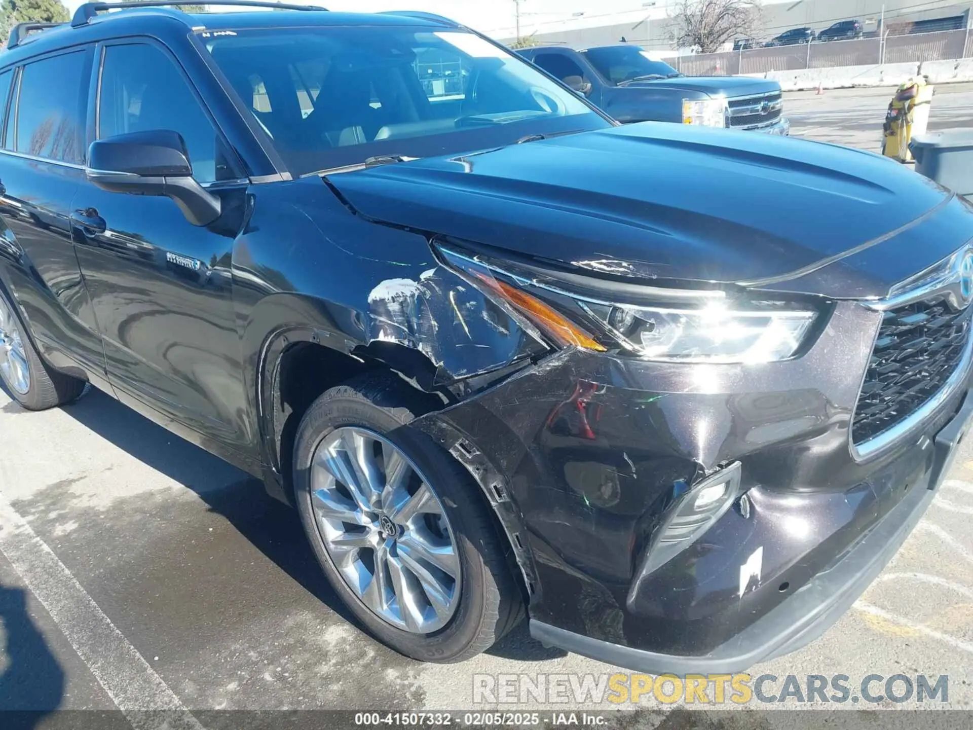 6 Фотография поврежденного автомобиля 5TDYARAH8MS006883 TOYOTA HIGHLANDER 2021
