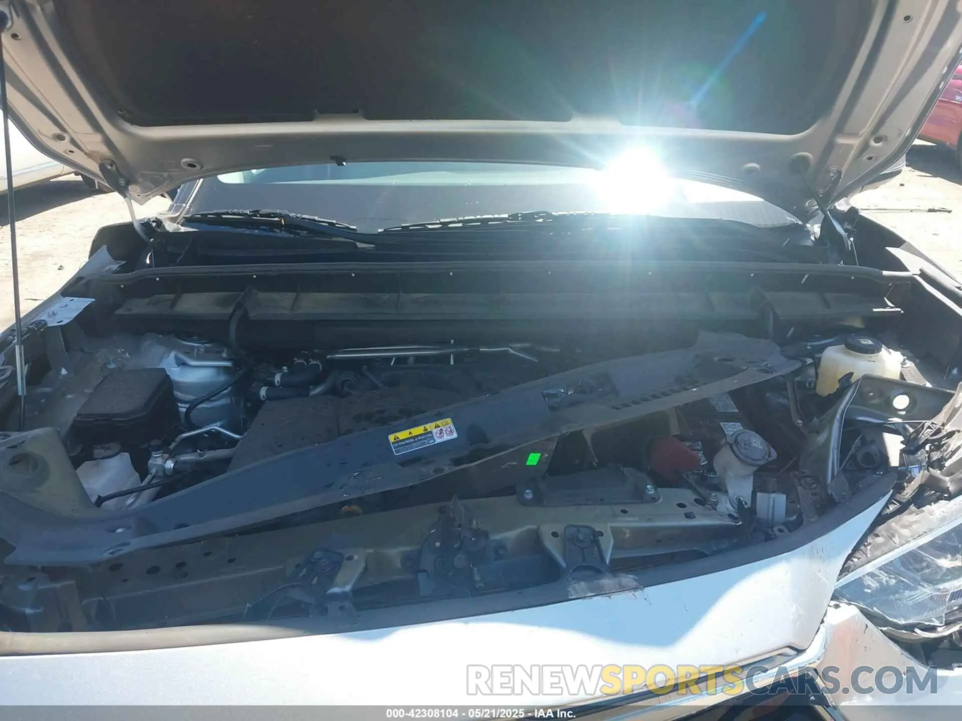 10 Фотография поврежденного автомобиля 5TDYZRAH0MS089945 TOYOTA HIGHLANDER 2021