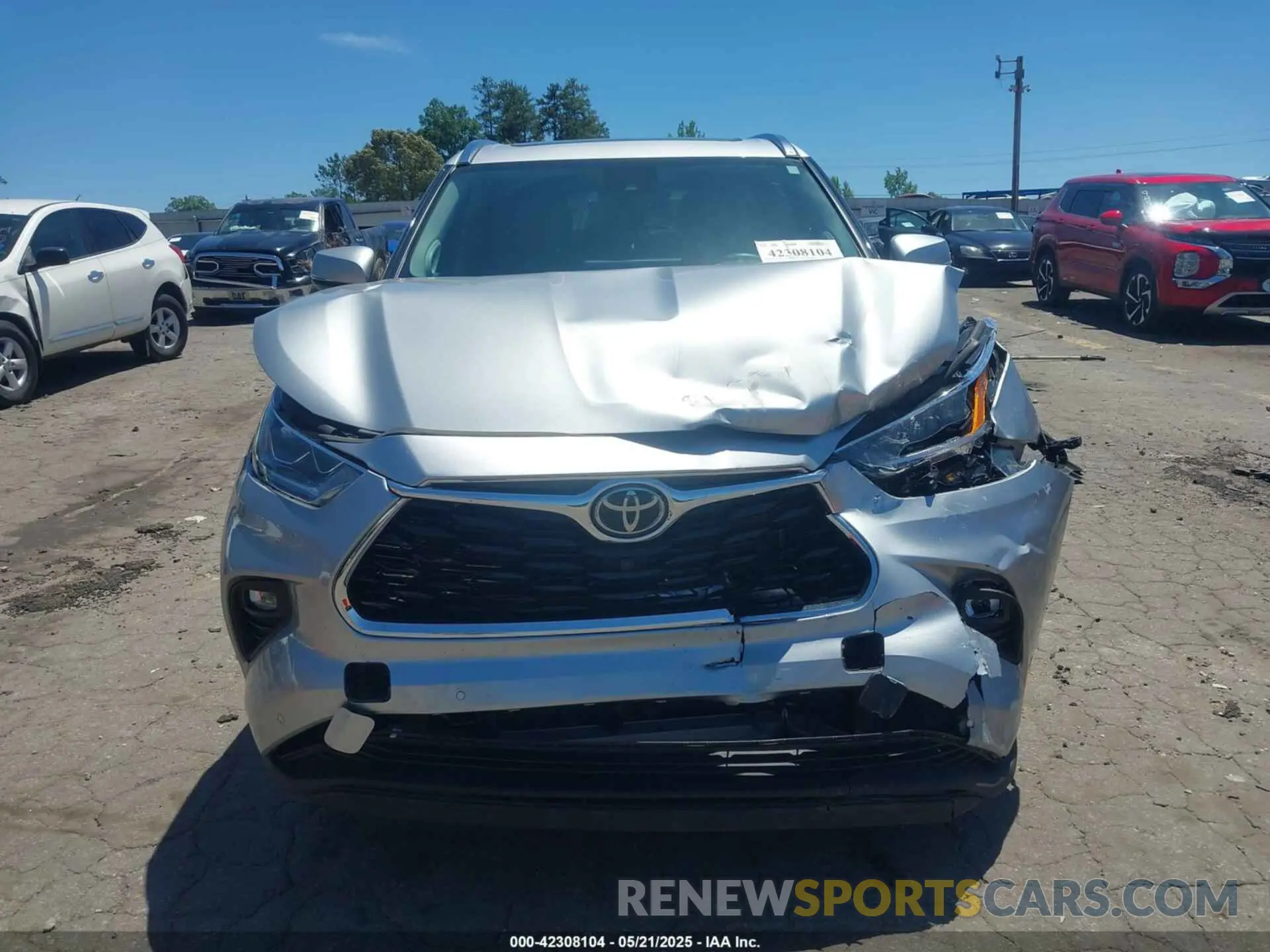 12 Фотография поврежденного автомобиля 5TDYZRAH0MS089945 TOYOTA HIGHLANDER 2021