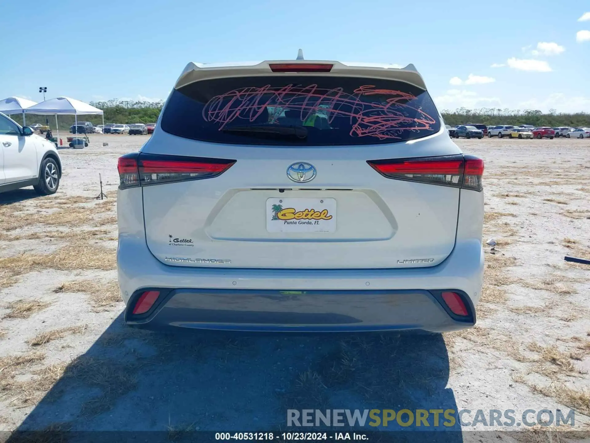 16 Photograph of a damaged car 5TDYZRAH3MS526627 TOYOTA HIGHLANDER 2021