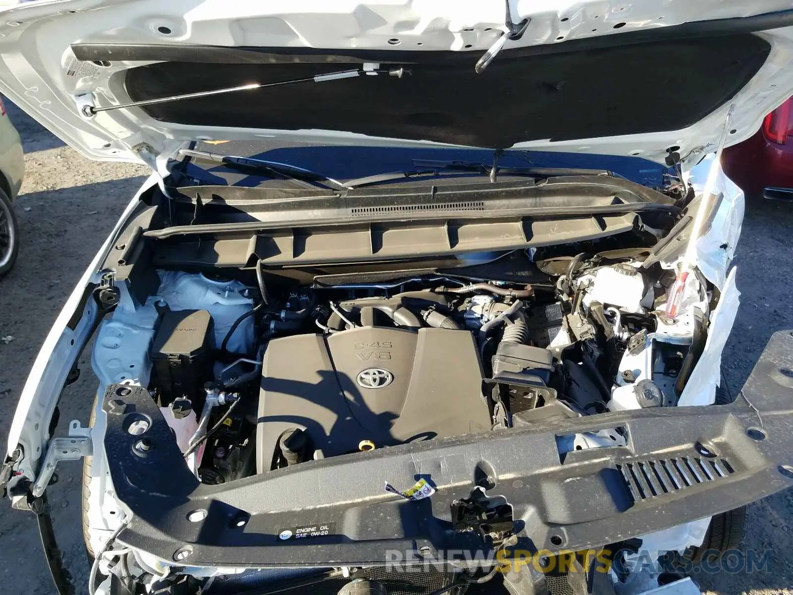 7 Photograph of a damaged car 5TDYZRAH4MS034981 TOYOTA HIGHLANDER 2021
