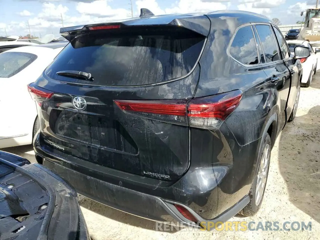 6 Фотография поврежденного автомобиля 5TDYZRAH7MS037468 TOYOTA HIGHLANDER 2021