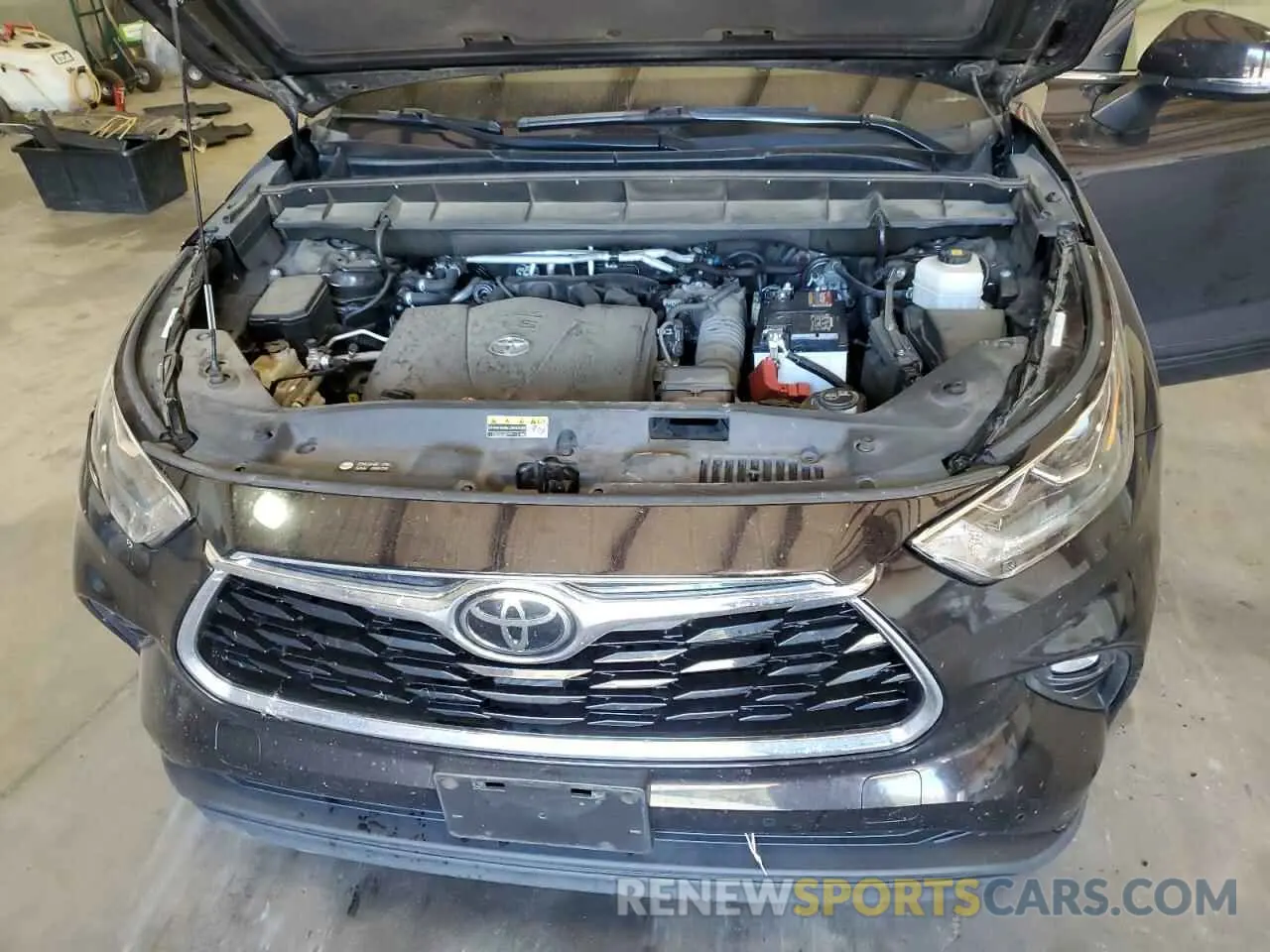 12 Фотография поврежденного автомобиля 5TDYZRAH8MS058751 TOYOTA HIGHLANDER 2021