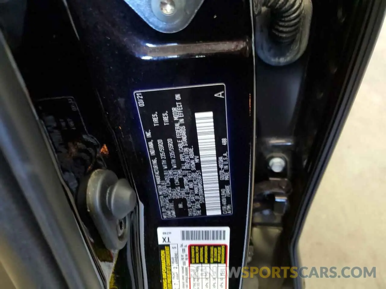 13 Фотография поврежденного автомобиля 5TDYZRAH8MS058751 TOYOTA HIGHLANDER 2021