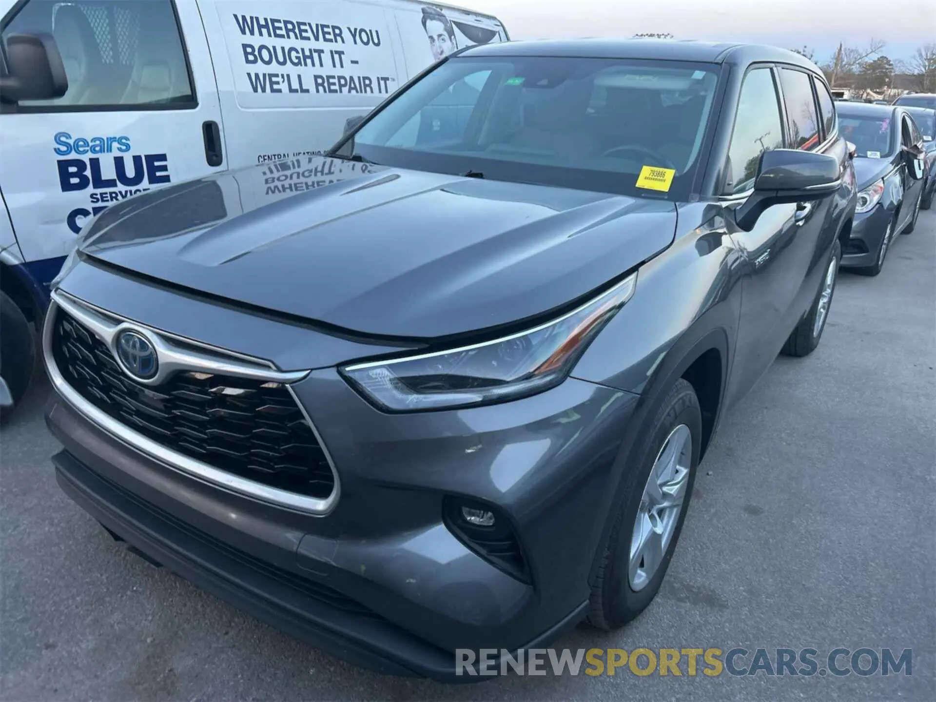 3 Photograph of a damaged car 5TDZARAH3MS009680 TOYOTA HIGHLANDER 2021