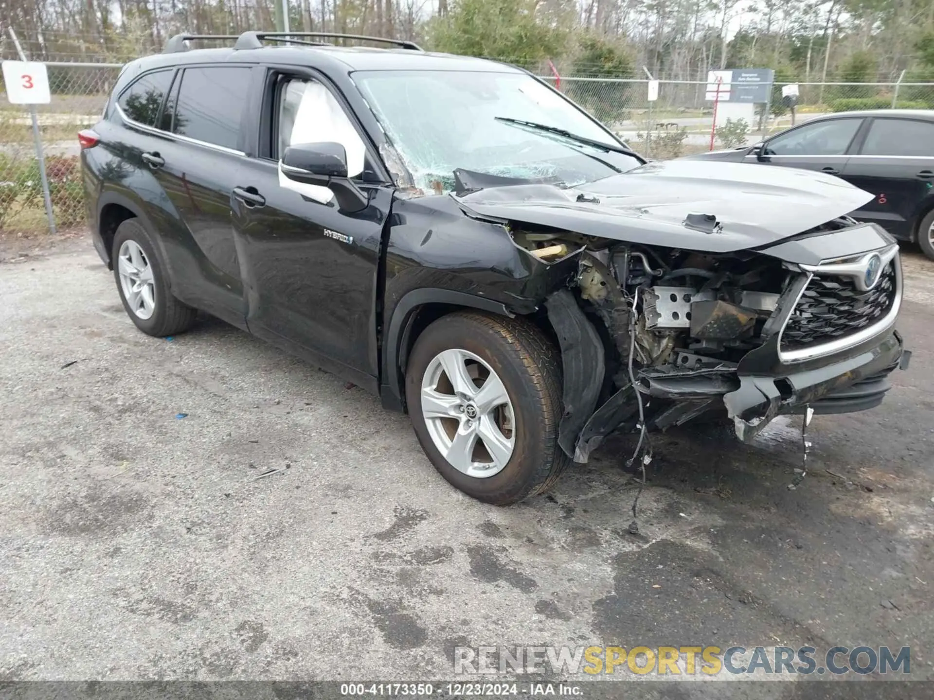 1 Фотография поврежденного автомобиля 5TDZARAH5MS008031 TOYOTA HIGHLANDER 2021