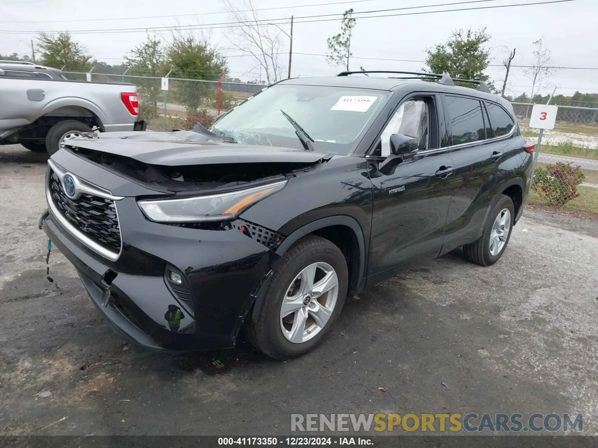 2 Фотография поврежденного автомобиля 5TDZARAH5MS008031 TOYOTA HIGHLANDER 2021