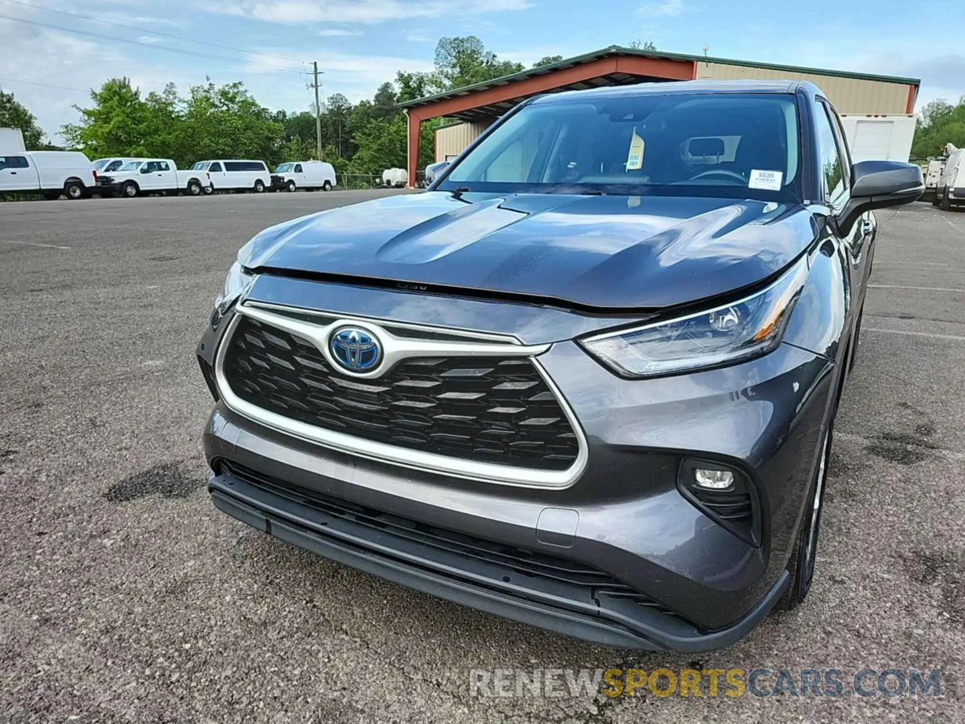 3 Photograph of a damaged car 5TDZARAH8MS507213 TOYOTA HIGHLANDER 2021
