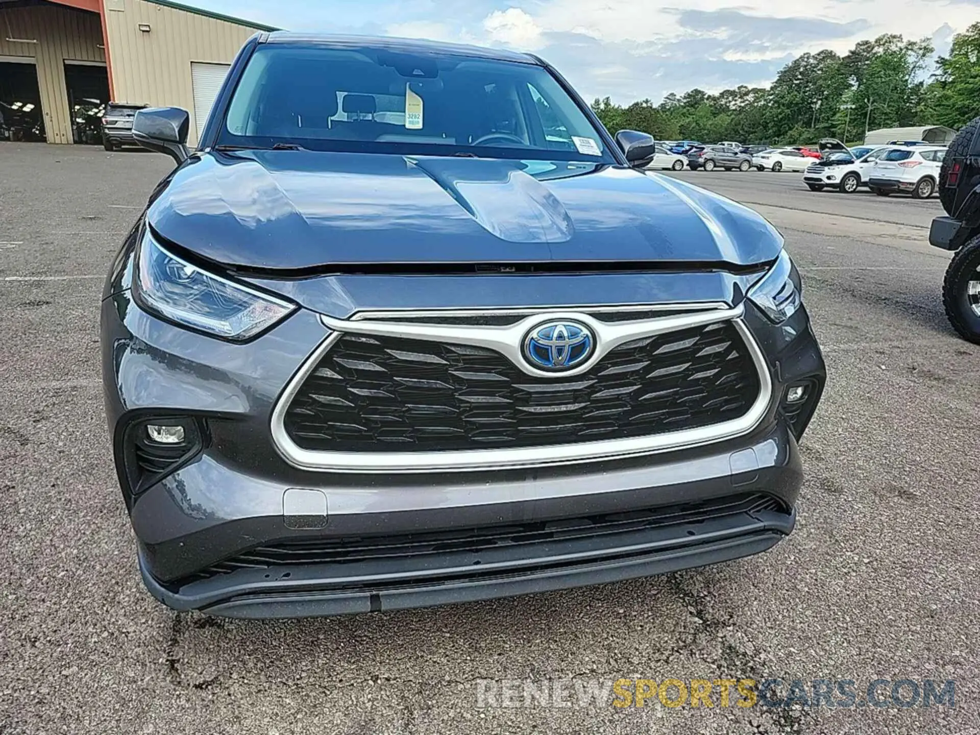 6 Photograph of a damaged car 5TDZARAH8MS507213 TOYOTA HIGHLANDER 2021