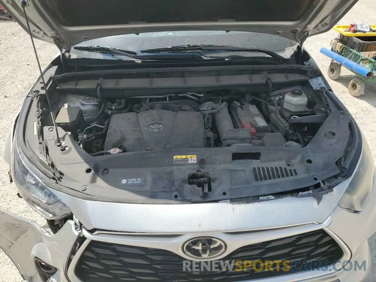 12 Фотография поврежденного автомобиля 5TDZZRAH2MS534688 TOYOTA HIGHLANDER 2021