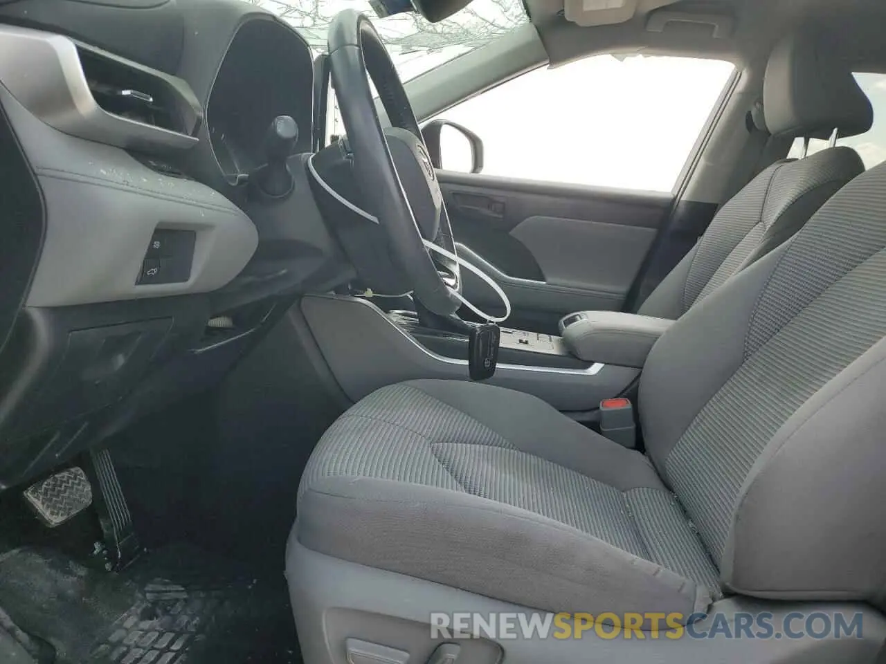 7 Фотография поврежденного автомобиля 5TDZZRAH2MS534688 TOYOTA HIGHLANDER 2021