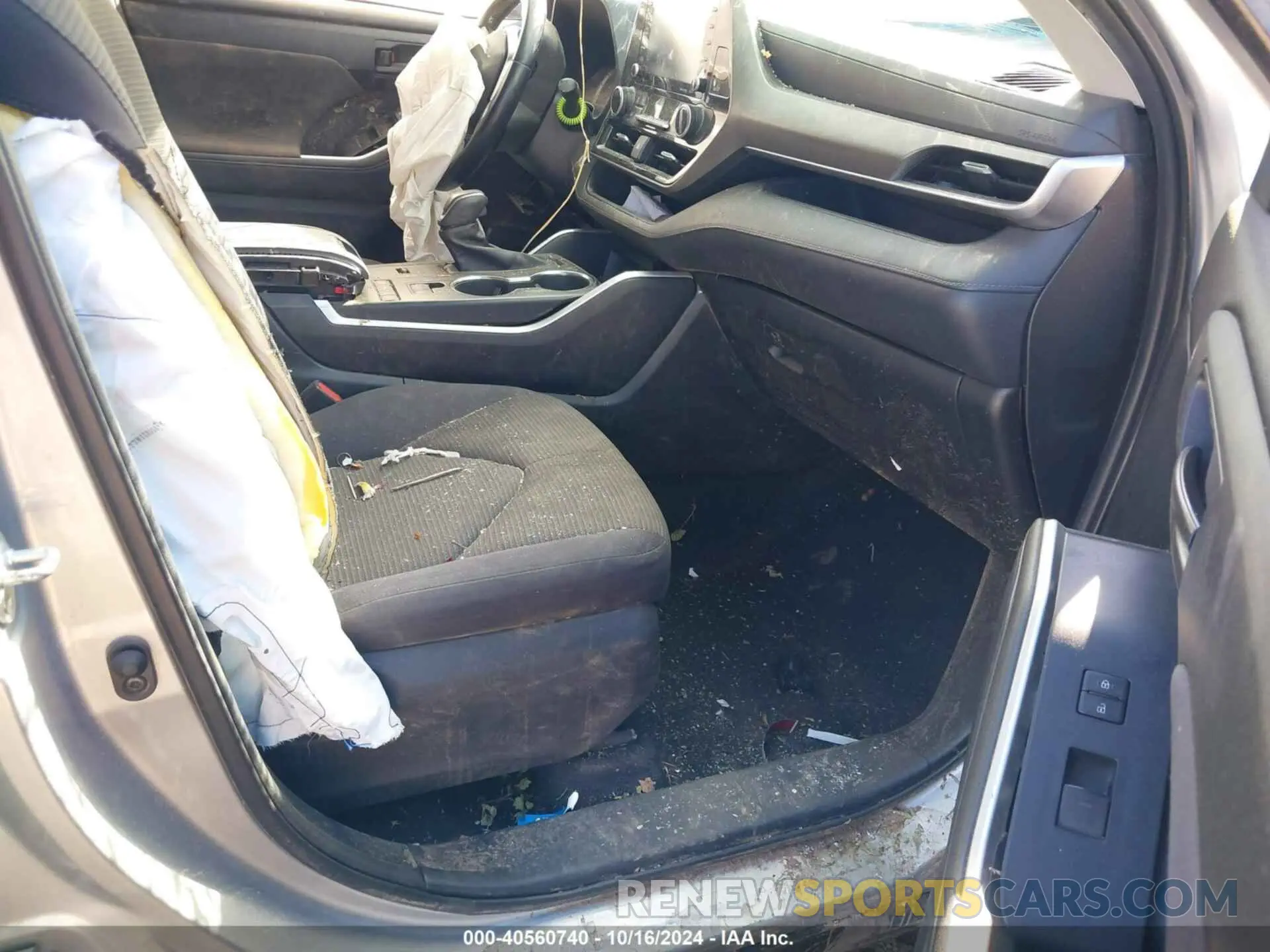 5 Фотография поврежденного автомобиля 5TDZZRAH3MS524736 TOYOTA HIGHLANDER 2021
