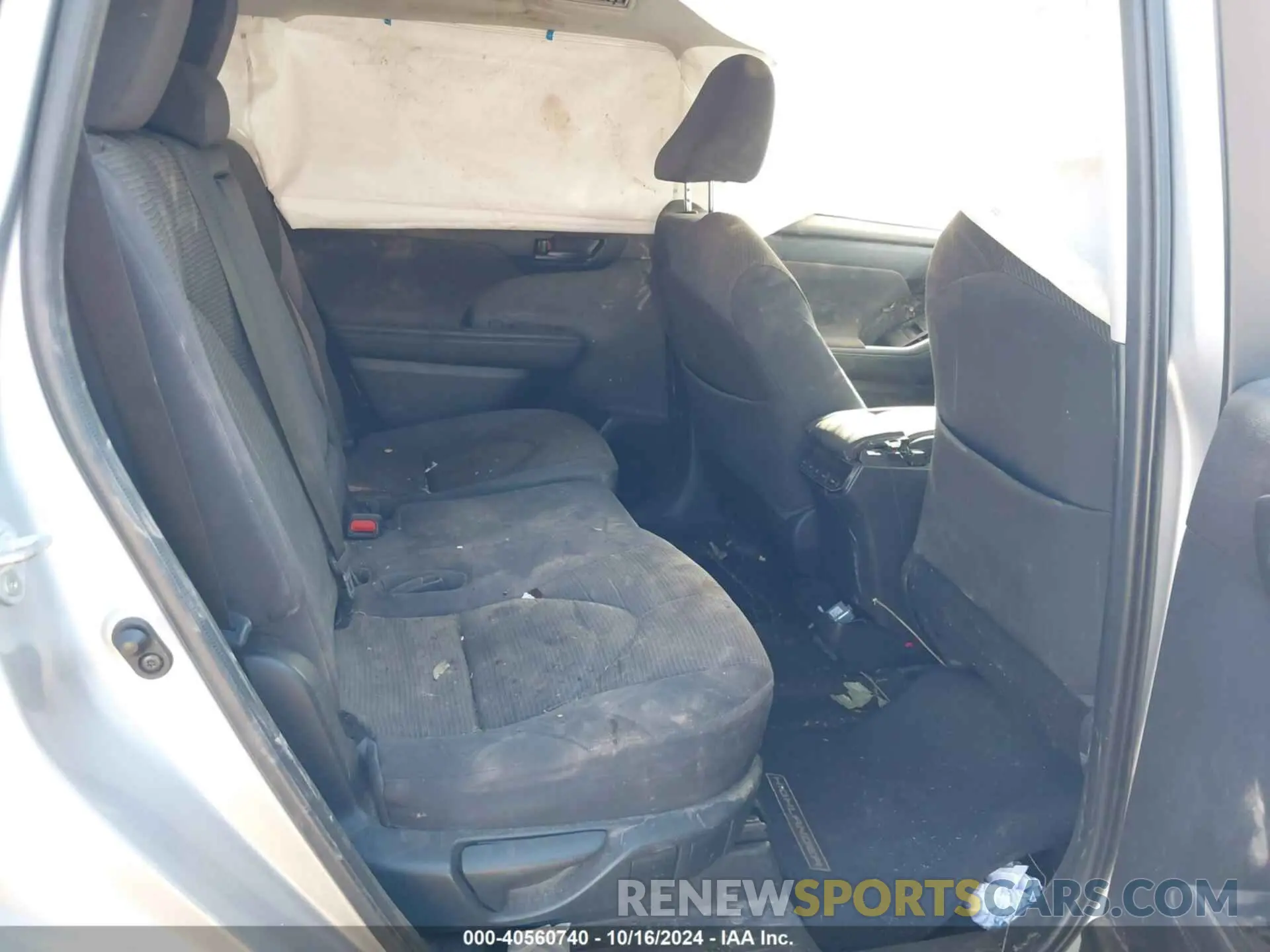 8 Фотография поврежденного автомобиля 5TDZZRAH3MS524736 TOYOTA HIGHLANDER 2021