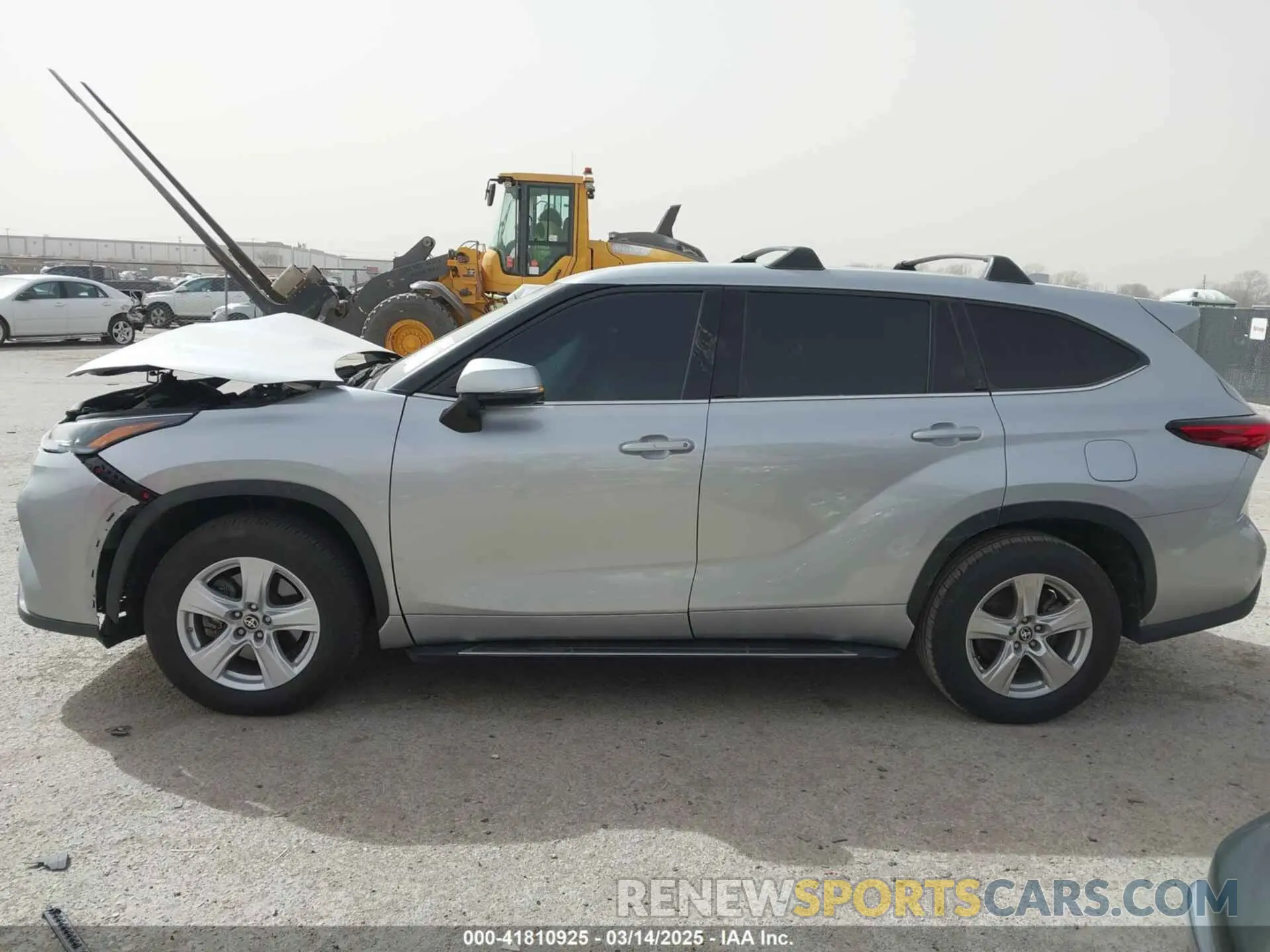 14 Photograph of a damaged car 5TDZZRAH4MS070514 TOYOTA HIGHLANDER 2021